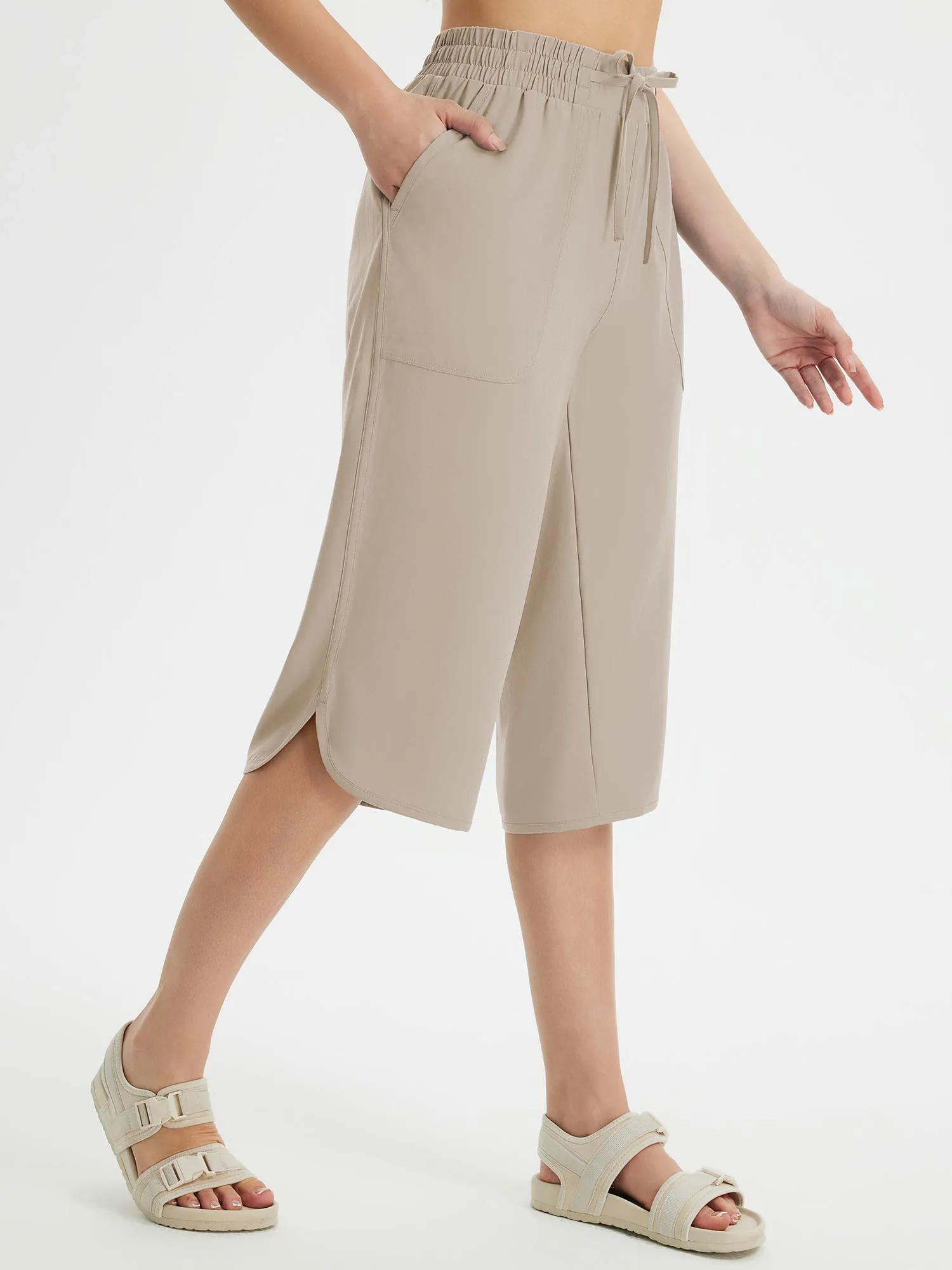 Raindrop Ready UPF 50+ Wide-Leg Pants sold by Baleaf product image thumbnail 3