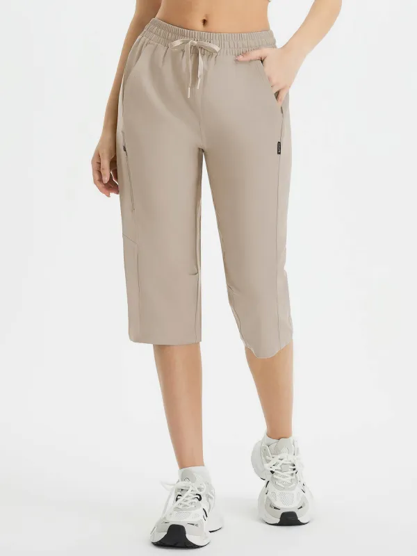 Raindrop Ready Multi-Pockets Capris sold by Baleaf