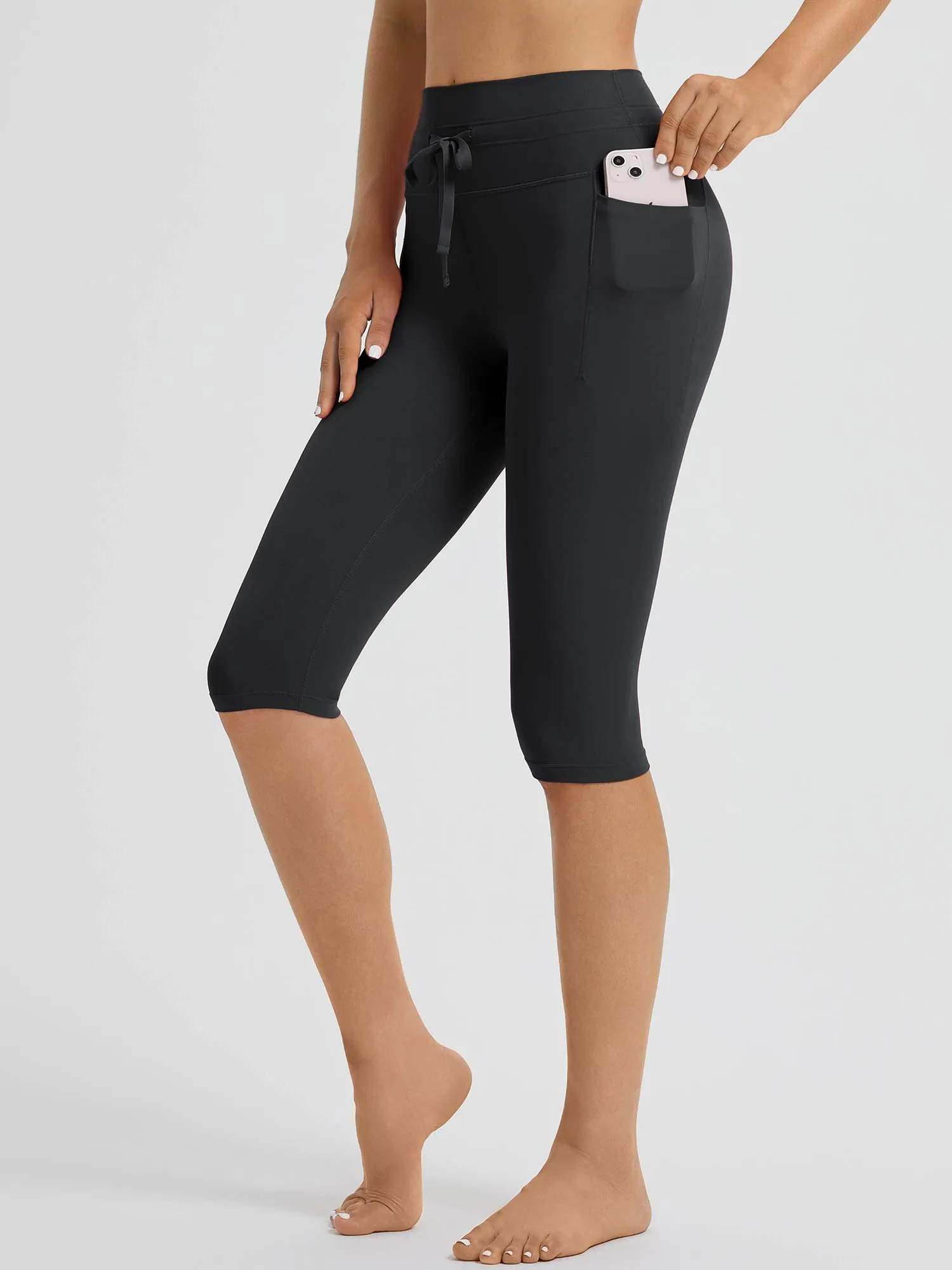 Power Glide Premium Stretch High Rise Shorts sold by Baleaf product image thumbnail 3