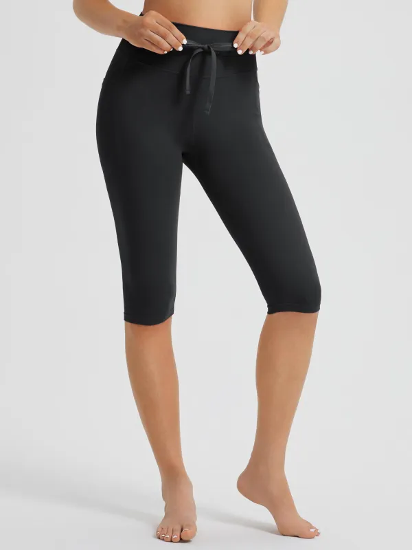 Power Glide Premium Stretch High Rise Shorts sold by Baleaf