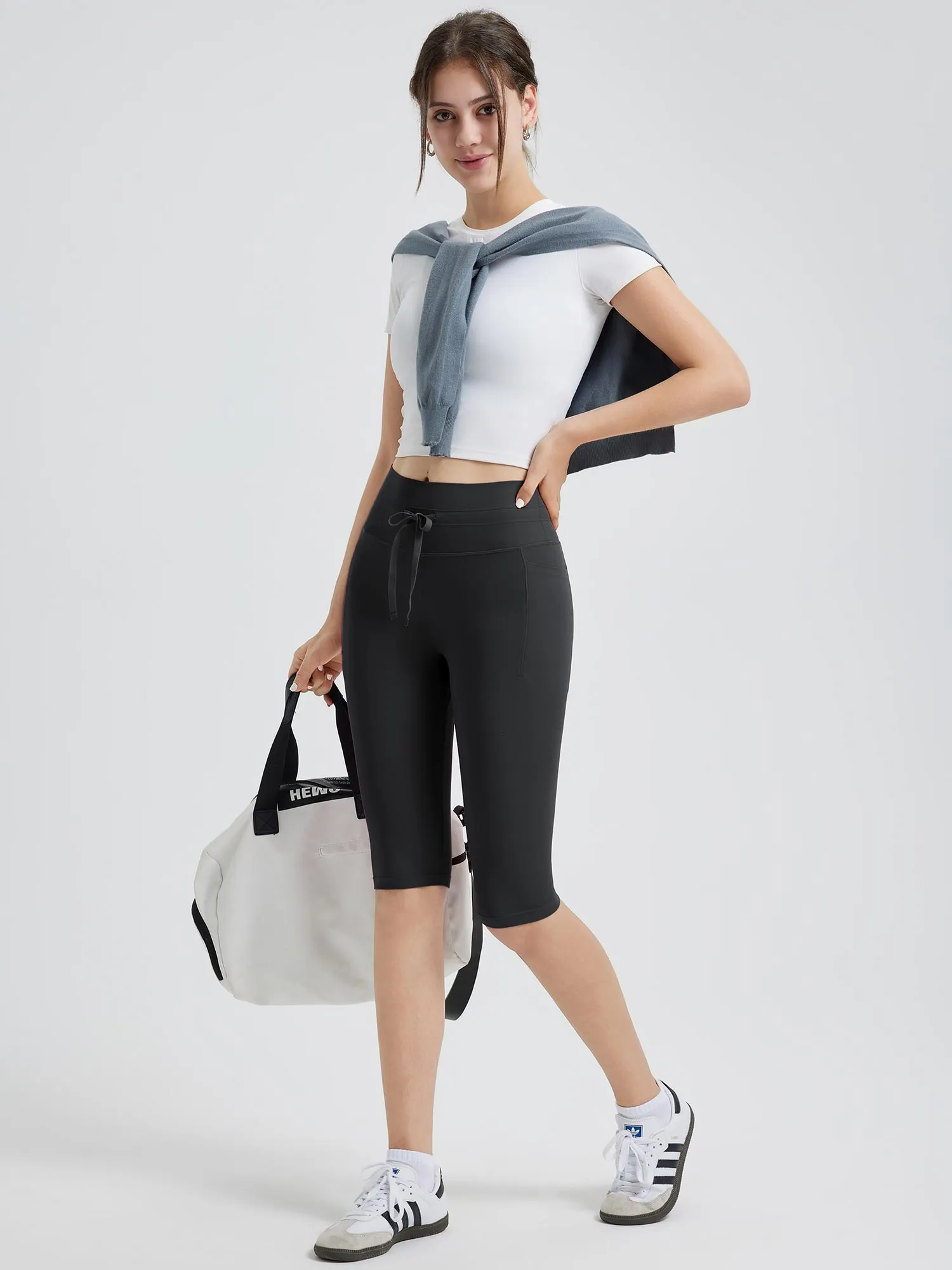 Power Glide Premium Stretch High Rise Shorts sold by Baleaf product image thumbnail 2