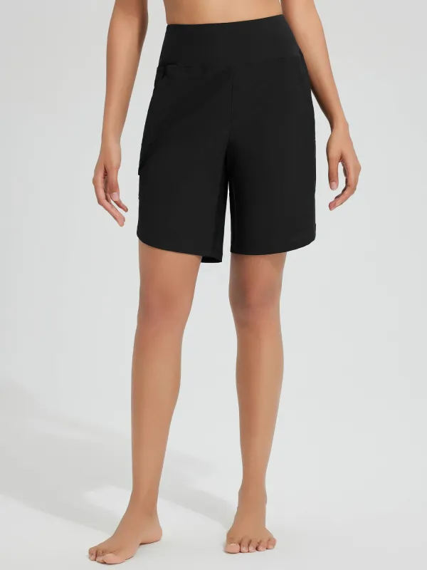 Dynamic Form UPF 50+ 9" Chlorine Resistant Shorts sold by Baleaf