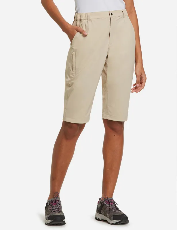Flyleaf UPF50+ DWR Knee-Length Shorts sold by Baleaf