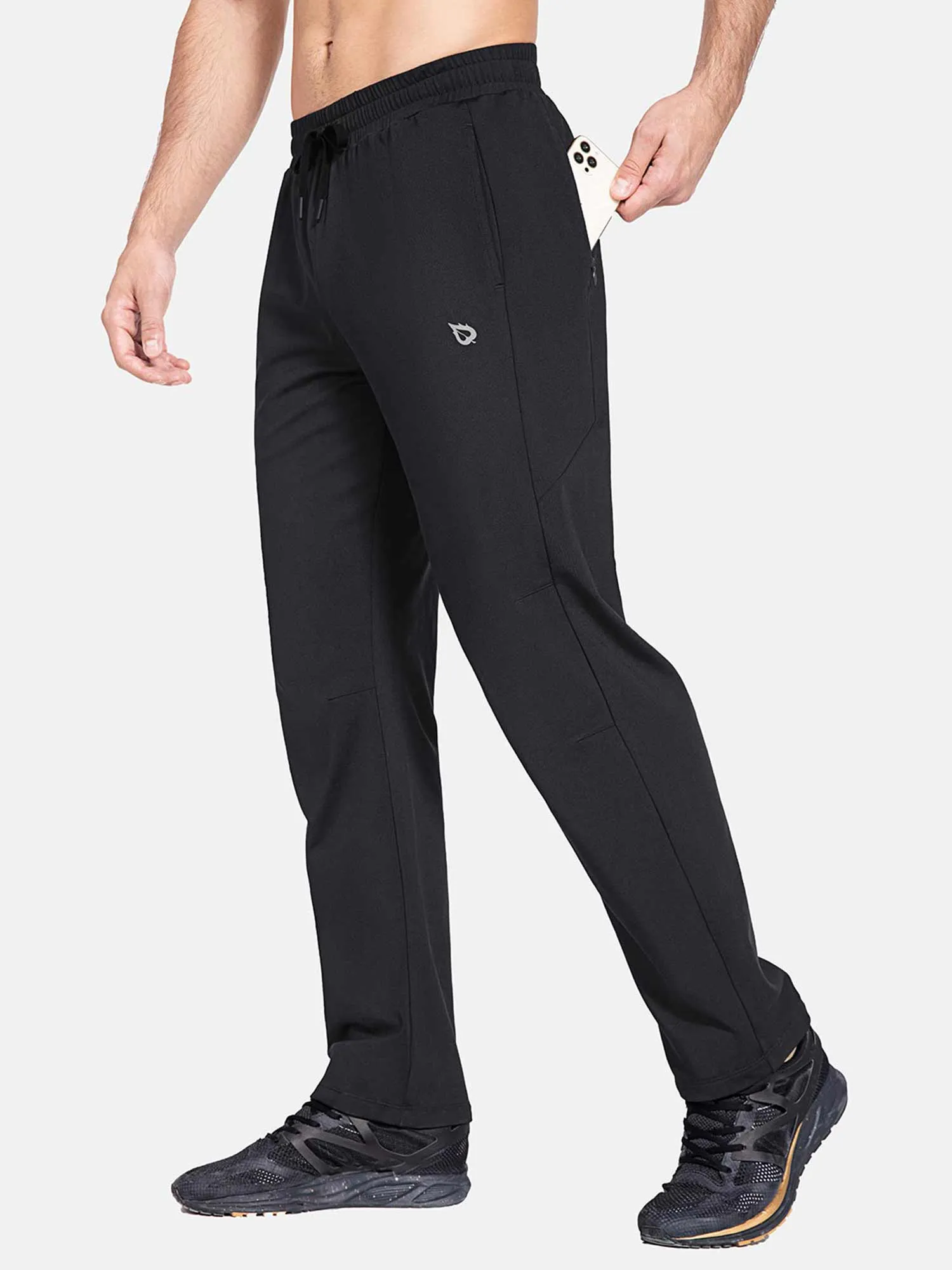 Men's Fleece-Lined Water-Resistant Straight Leg Pants sold by Baleaf product image thumbnail 2