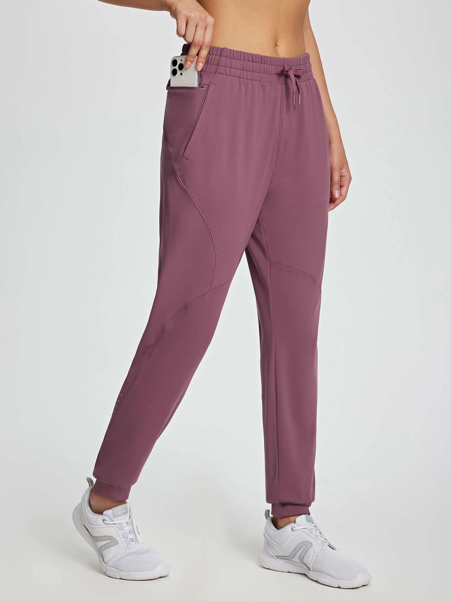Women's Drawstring Fleece Jogger Pants sold by Baleaf