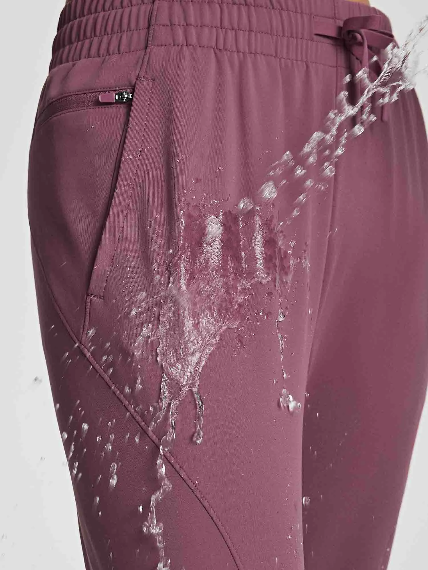 Women's Drawstring Fleece Jogger Pants sold by Baleaf product image thumbnail 2