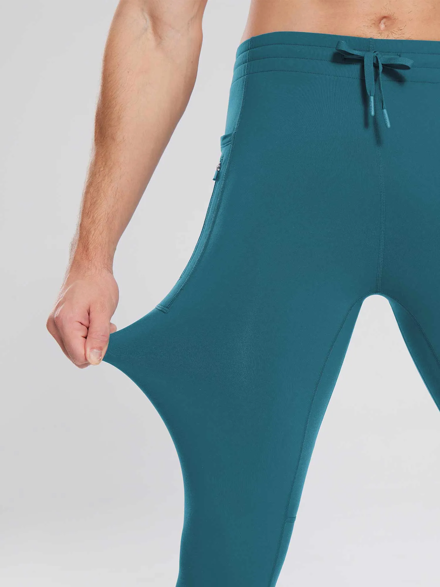 Men's Fleece-Lined Running Tights sold by Baleaf product image thumbnail 5