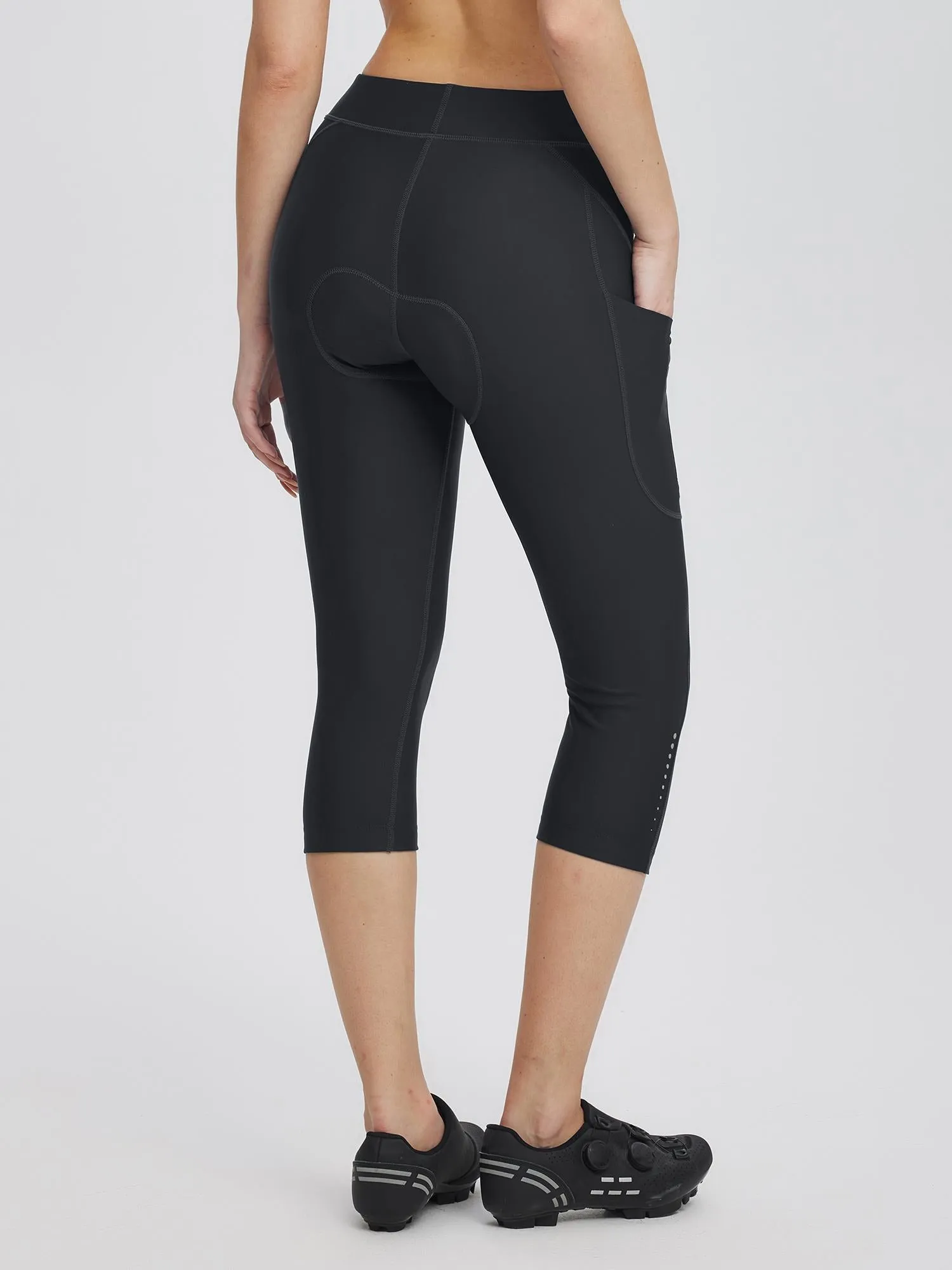 Women's Pocketed Cycling Capris (No Padding) sold by Baleaf product image thumbnail 4
