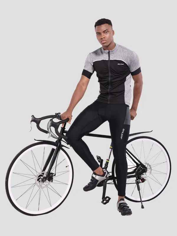 Men's Mesh-Paneled Padded Cycling Tights sold by Baleaf