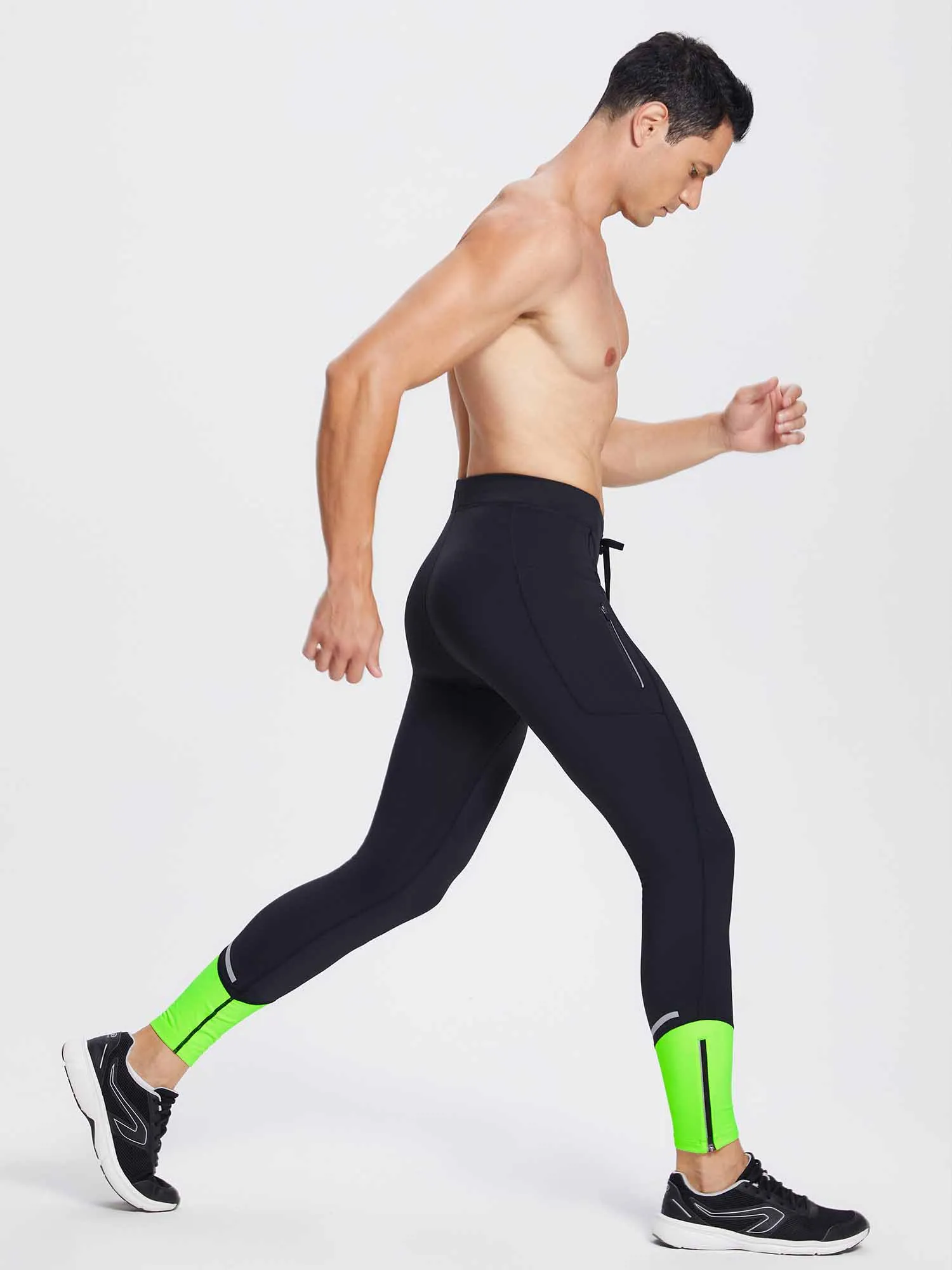 Men's Fleece Lined Winter Running Tights sold by Baleaf product image thumbnail 5