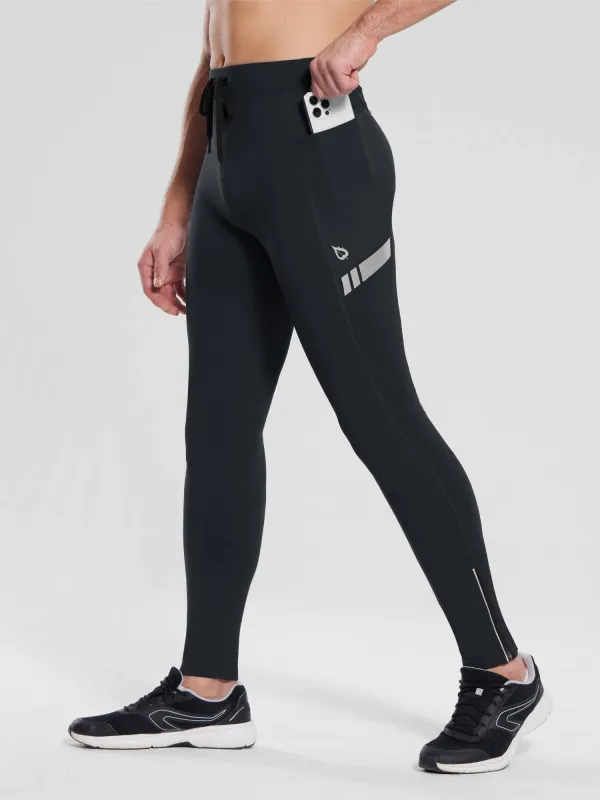 Men's 30" Fleece-Lined Cycling Tights sold by Baleaf