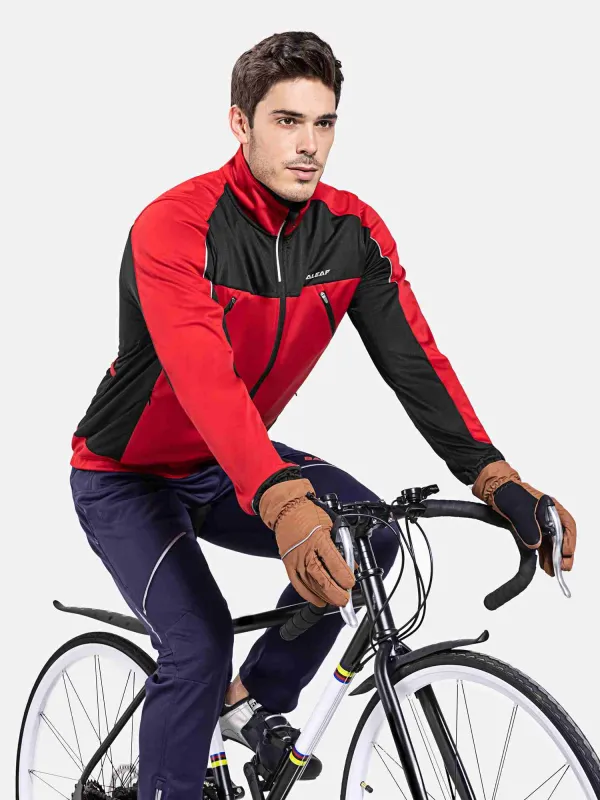 Men's Thermal Composite Cycling Jackets made by Baleaf