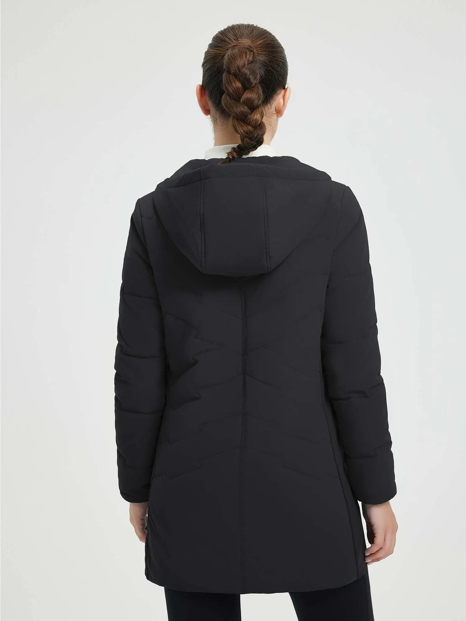 Women's Mid-Length Jacket sold by Baleaf product image thumbnail 5