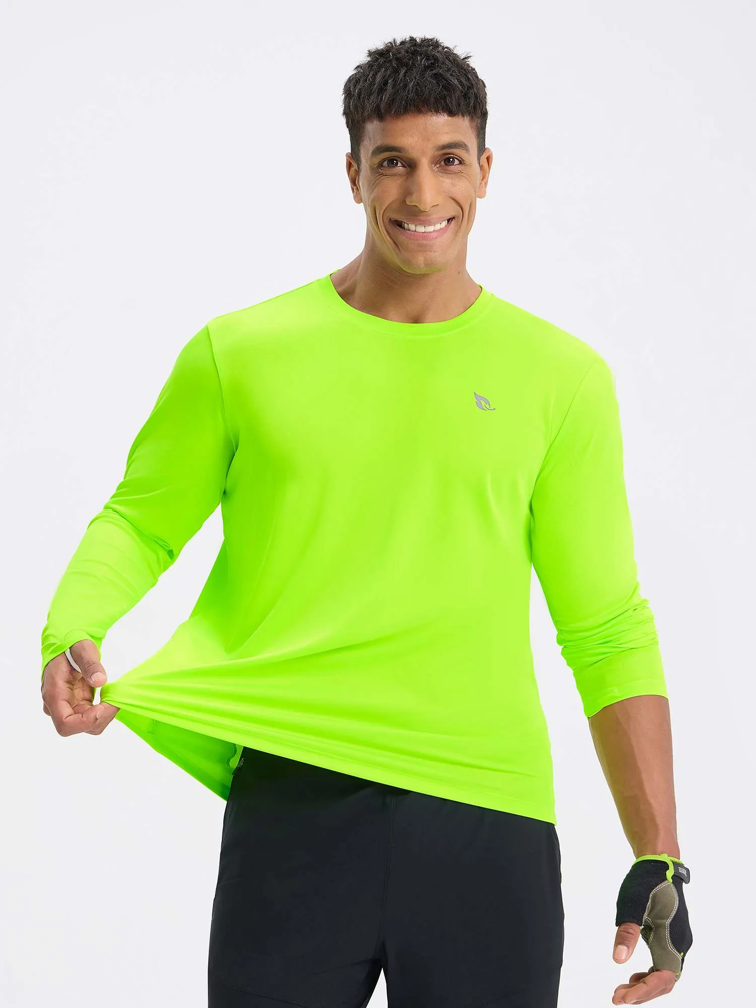 Men's Long Sleeve Cycling Shirt sold by Baleaf product image thumbnail 3