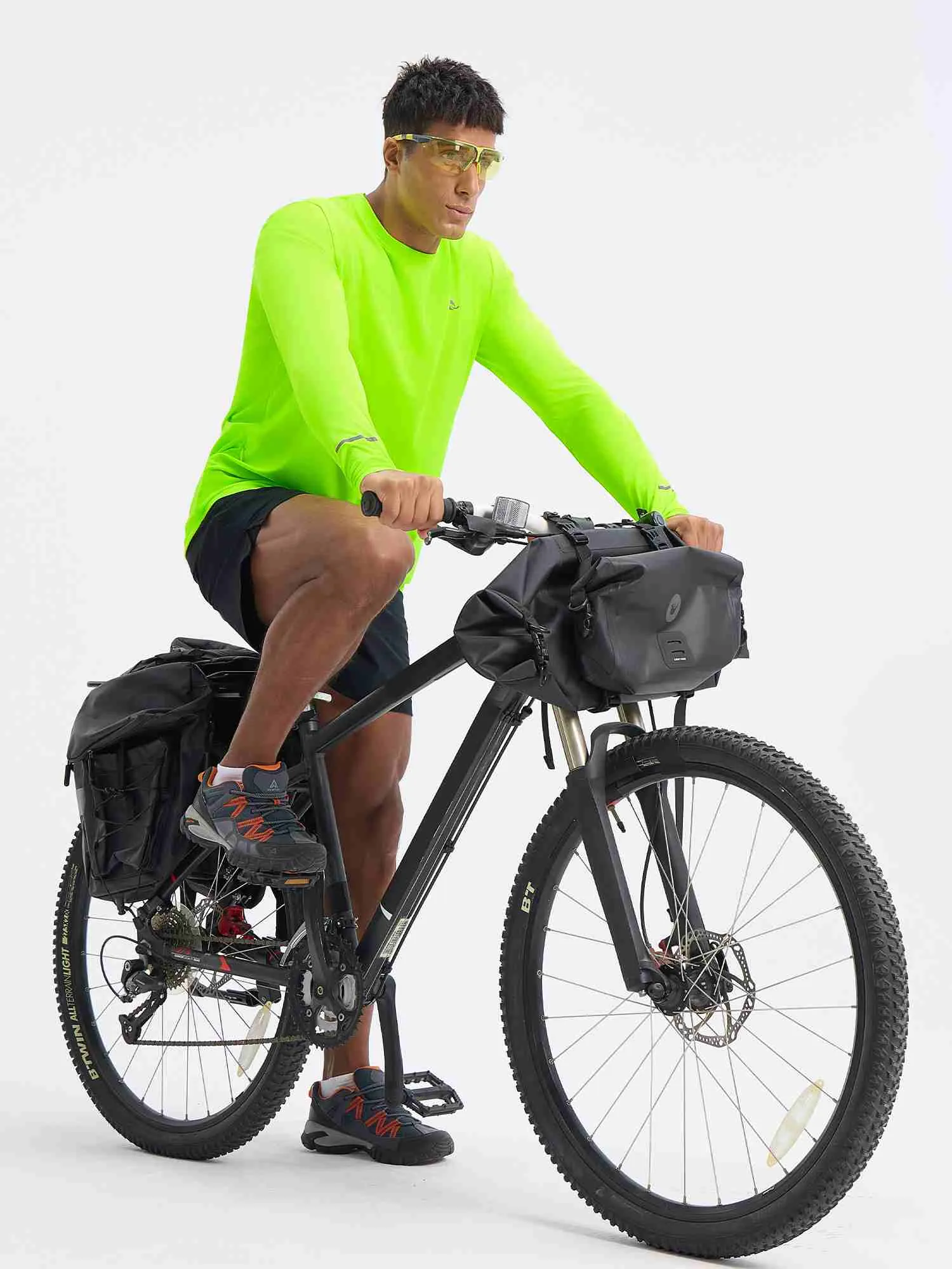 Men's Long Sleeve Cycling Shirt sold by Baleaf