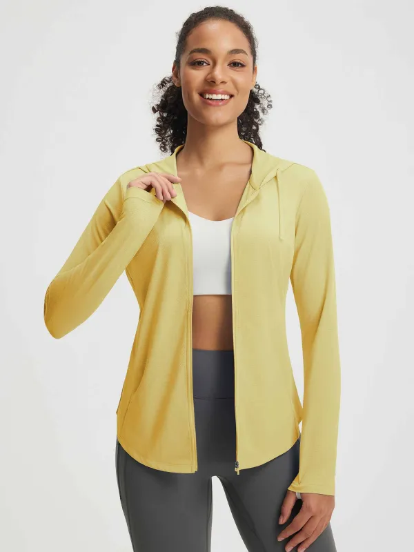 Baleaf UPF 50+ Removable Brim Lightweight Sun Jacket sold by Baleaf