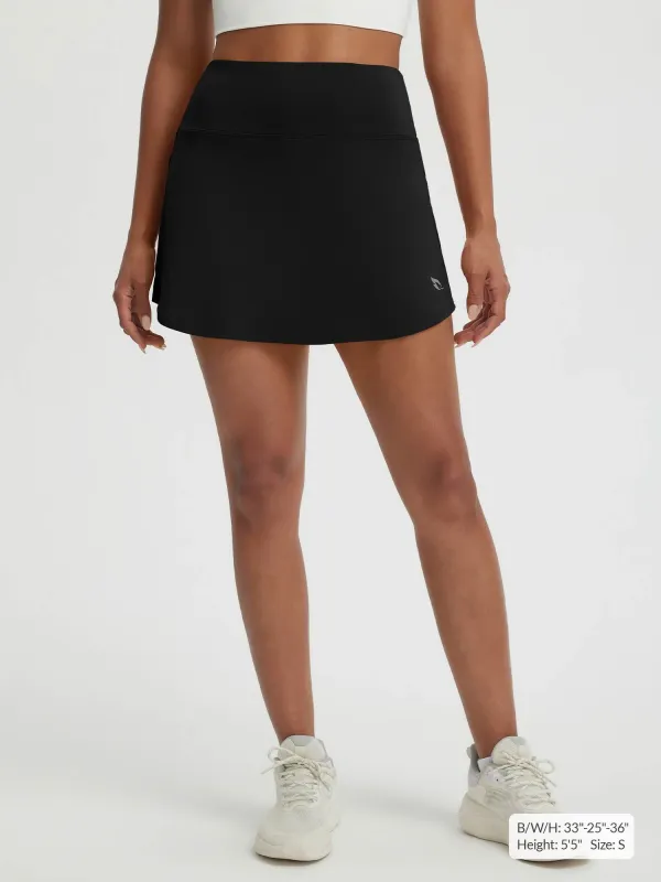 Baleaf High-Rise Pleated Tennis Skirt 14" sold by Baleaf