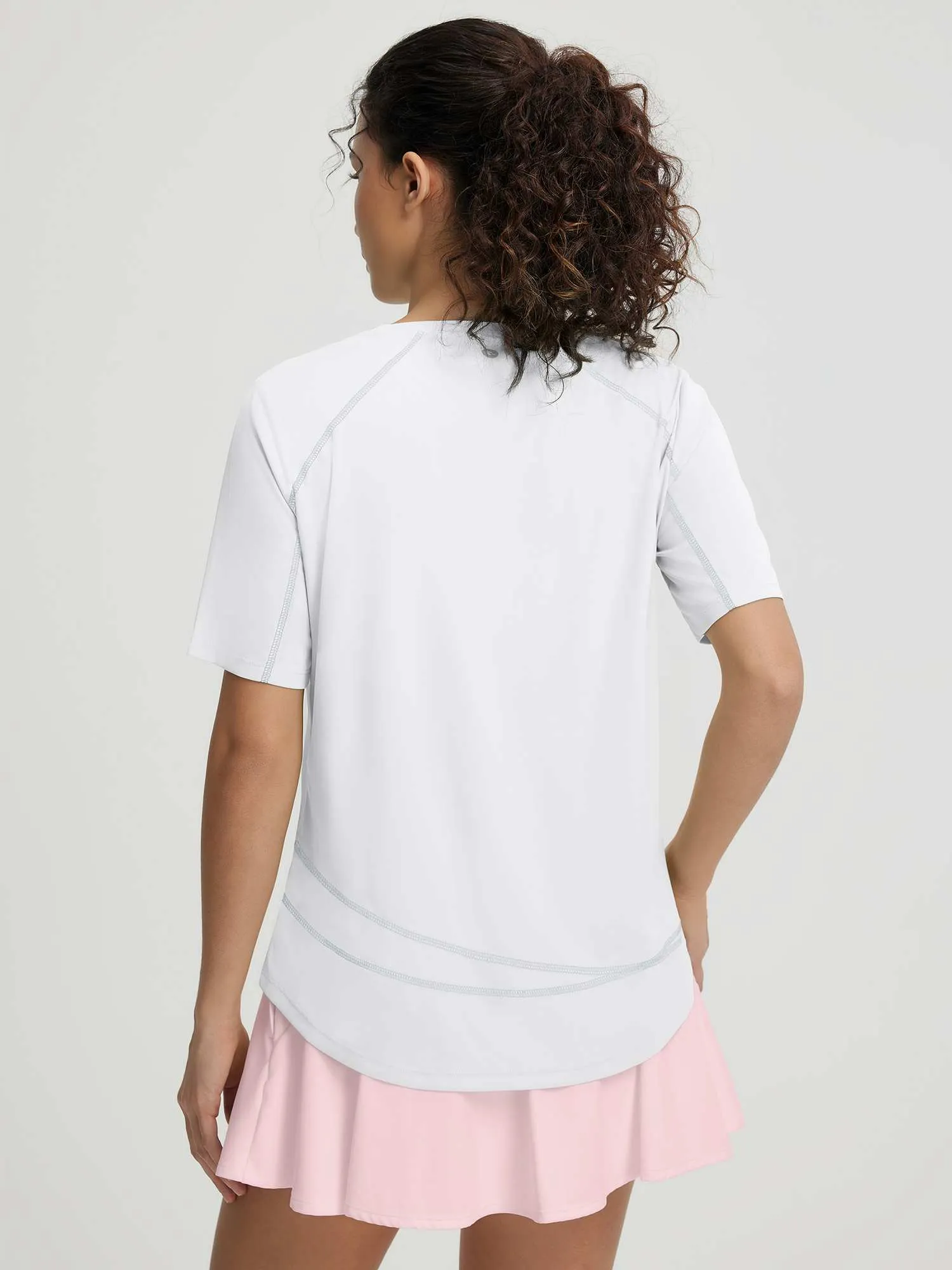 Baleaf UPF 50+ Stretchy Short-Sleeve Shirt sold by Baleaf product image thumbnail 4