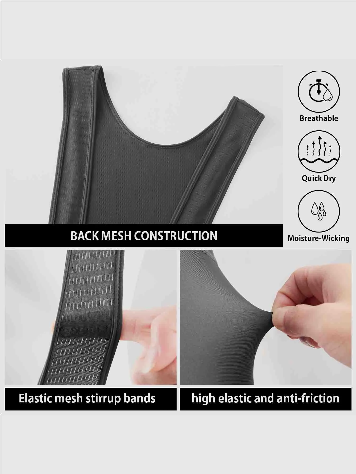 Men's 4D Cycling Bib Shorts sold by Baleaf product image thumbnail 3