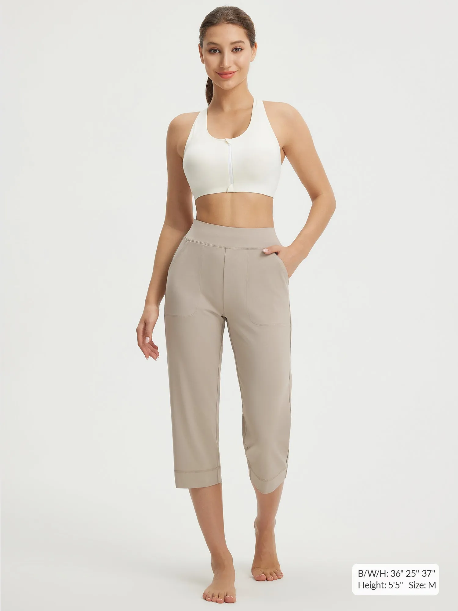 Baleaf Stretchy High-Rise Capri 21" sold by Baleaf product image thumbnail 2