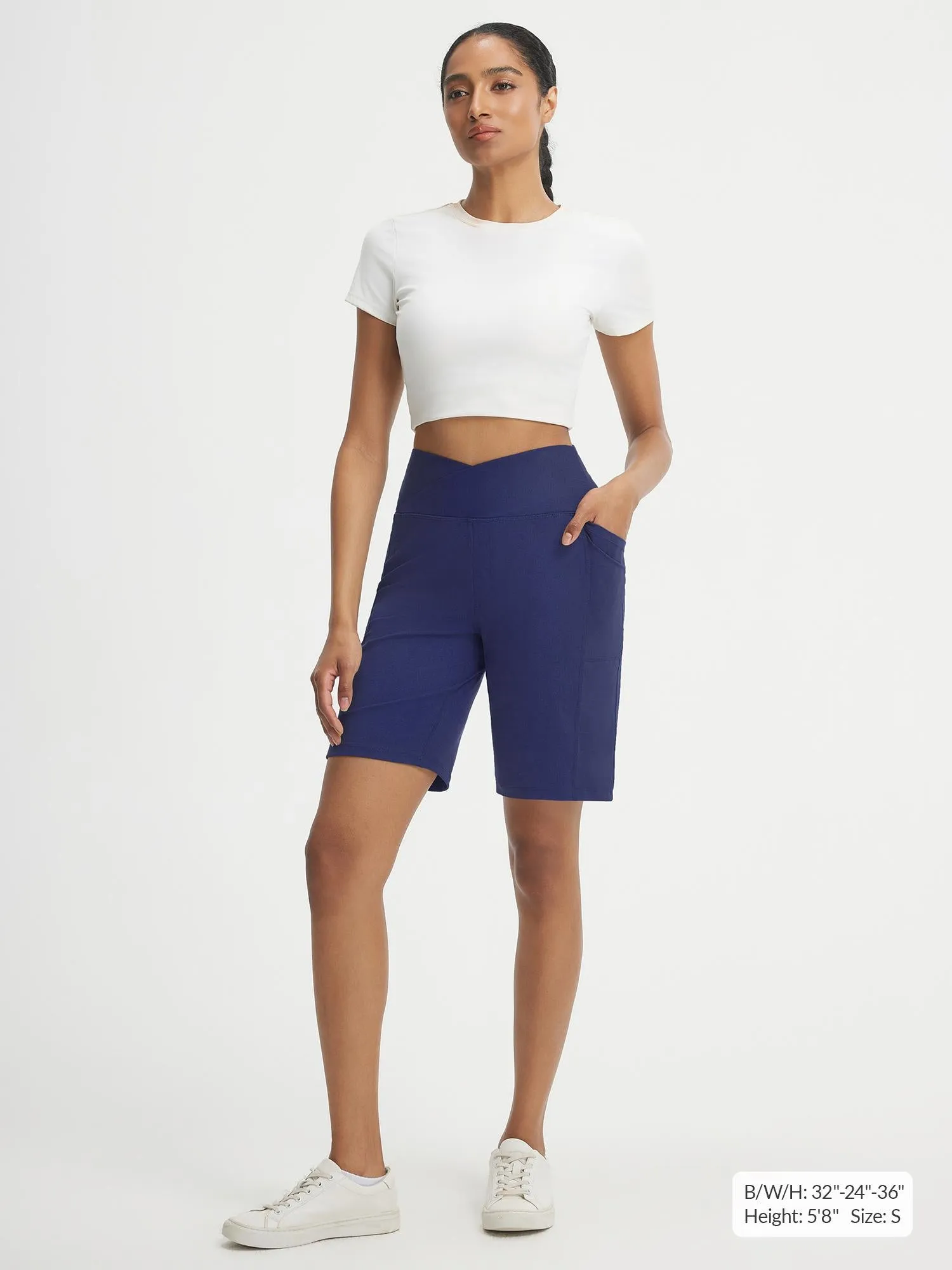 Baleaf Ultra-Soft V-Waist Bermuda Long Short 9" sold by Baleaf product image thumbnail 2