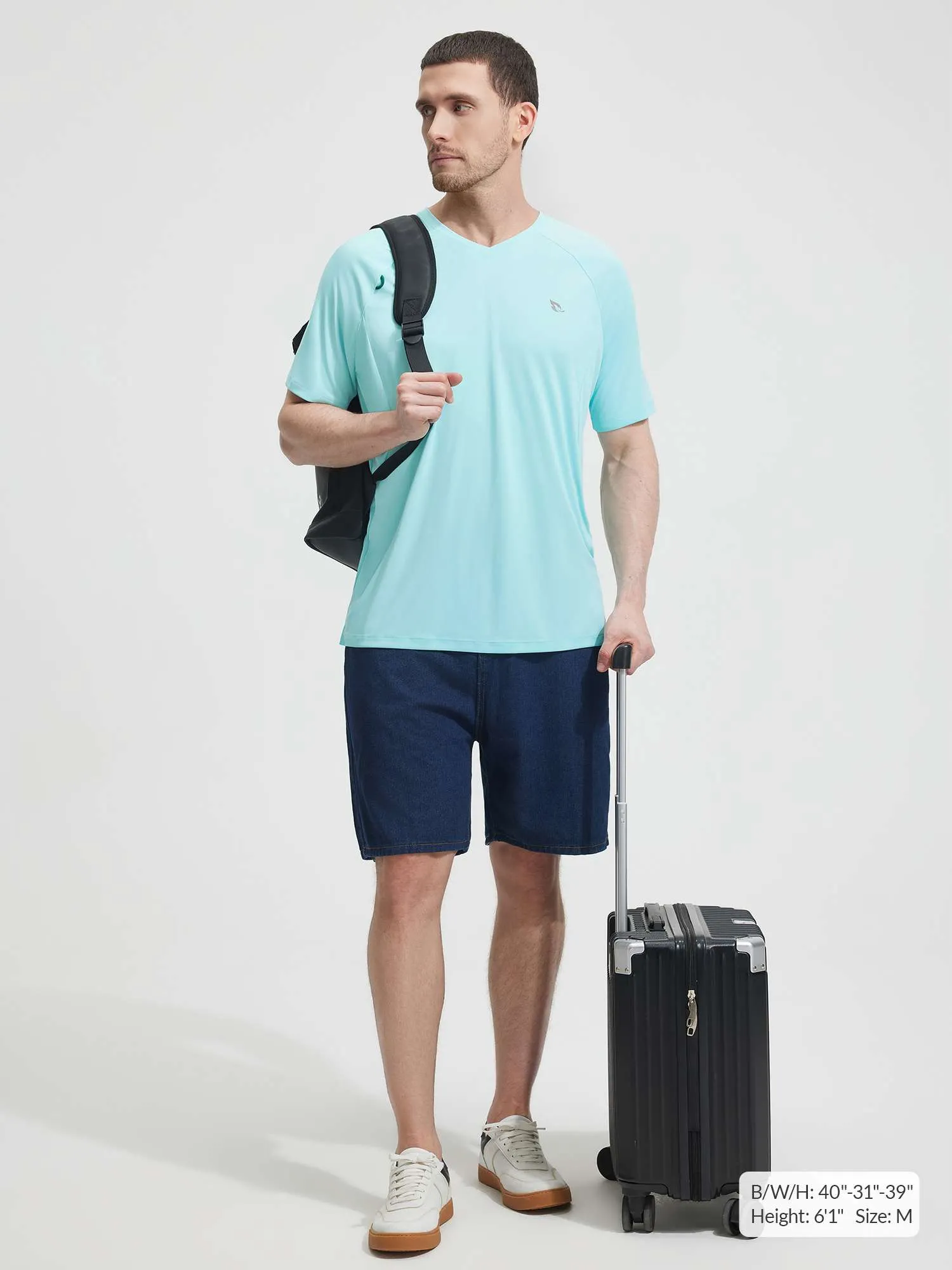 Baleaf UPF 50+ Quick-Dry V-Neck Shirt sold by Baleaf product image thumbnail 2