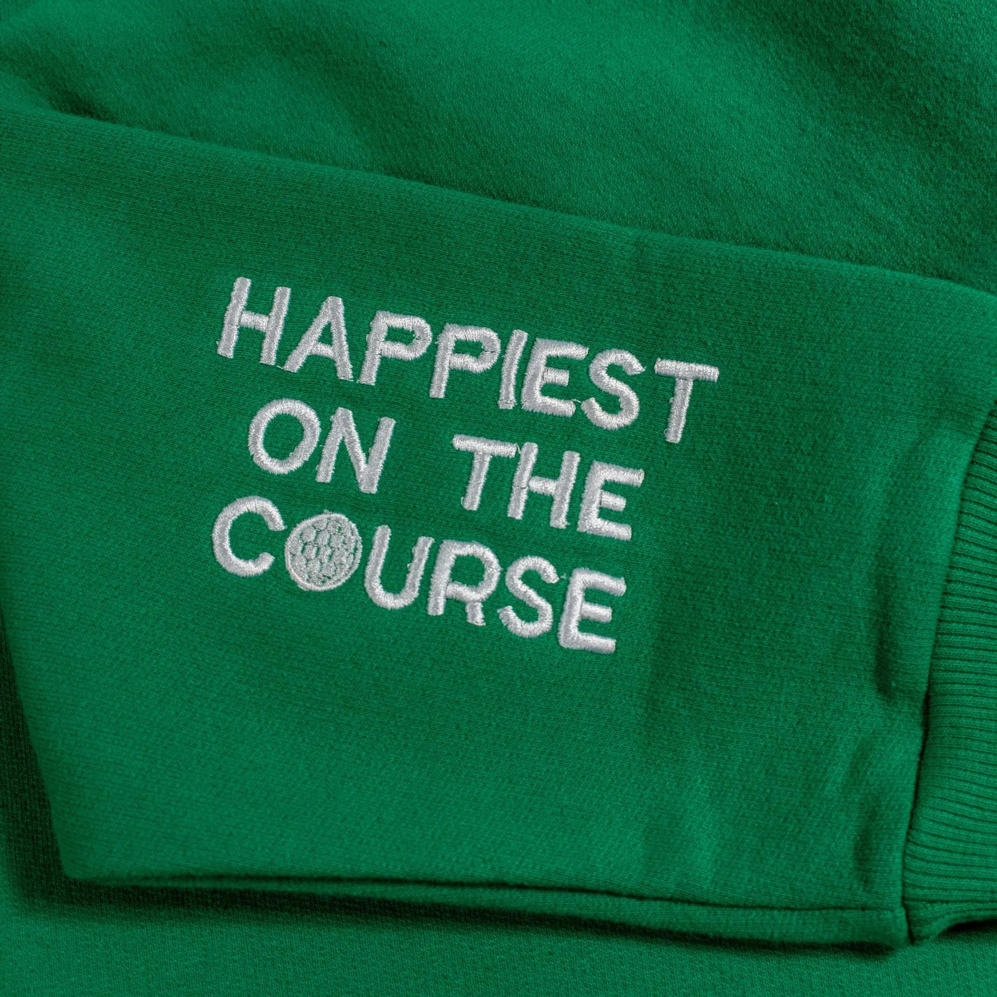 WAREHOUSE SALE - Happiest on the Course® Quarter Zip Golf Sweatshirt sold by CourtLife product image thumbnail 5
