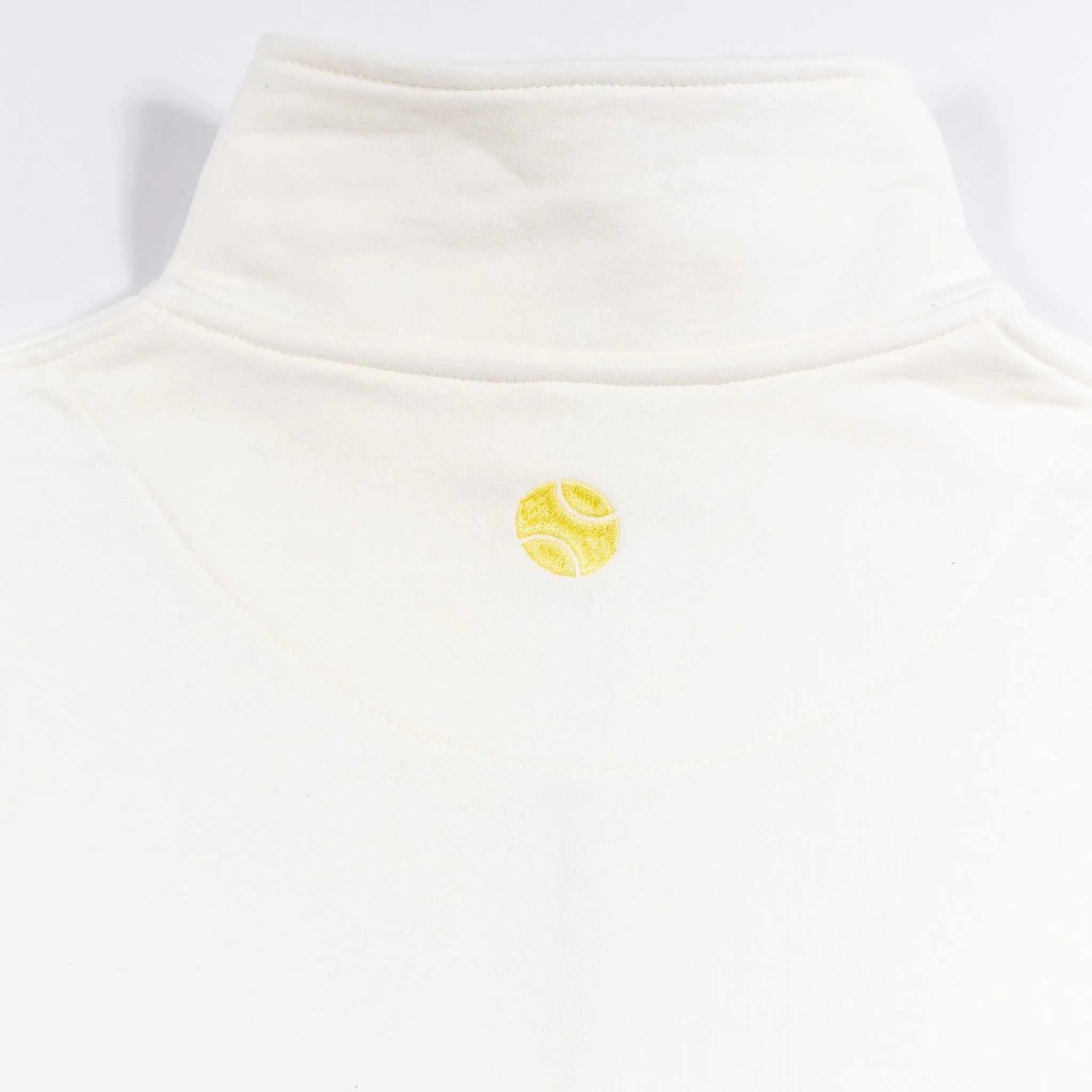 WAREHOUSE SALE - Happiest on the Court® Quarter Zip Sweatshirt sold by CourtLife product image thumbnail 2