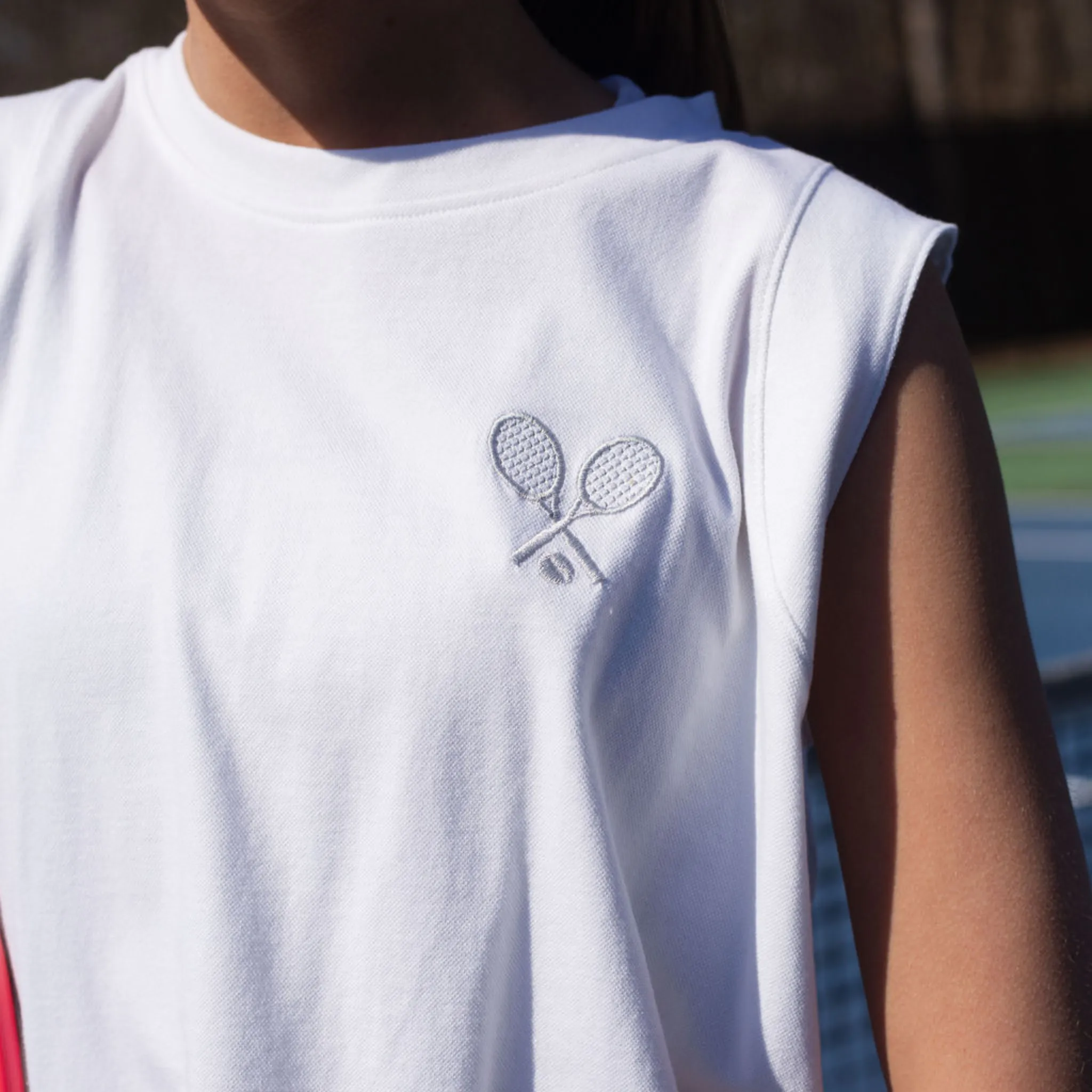 Pique Tank sold by CourtLife product image thumbnail 3