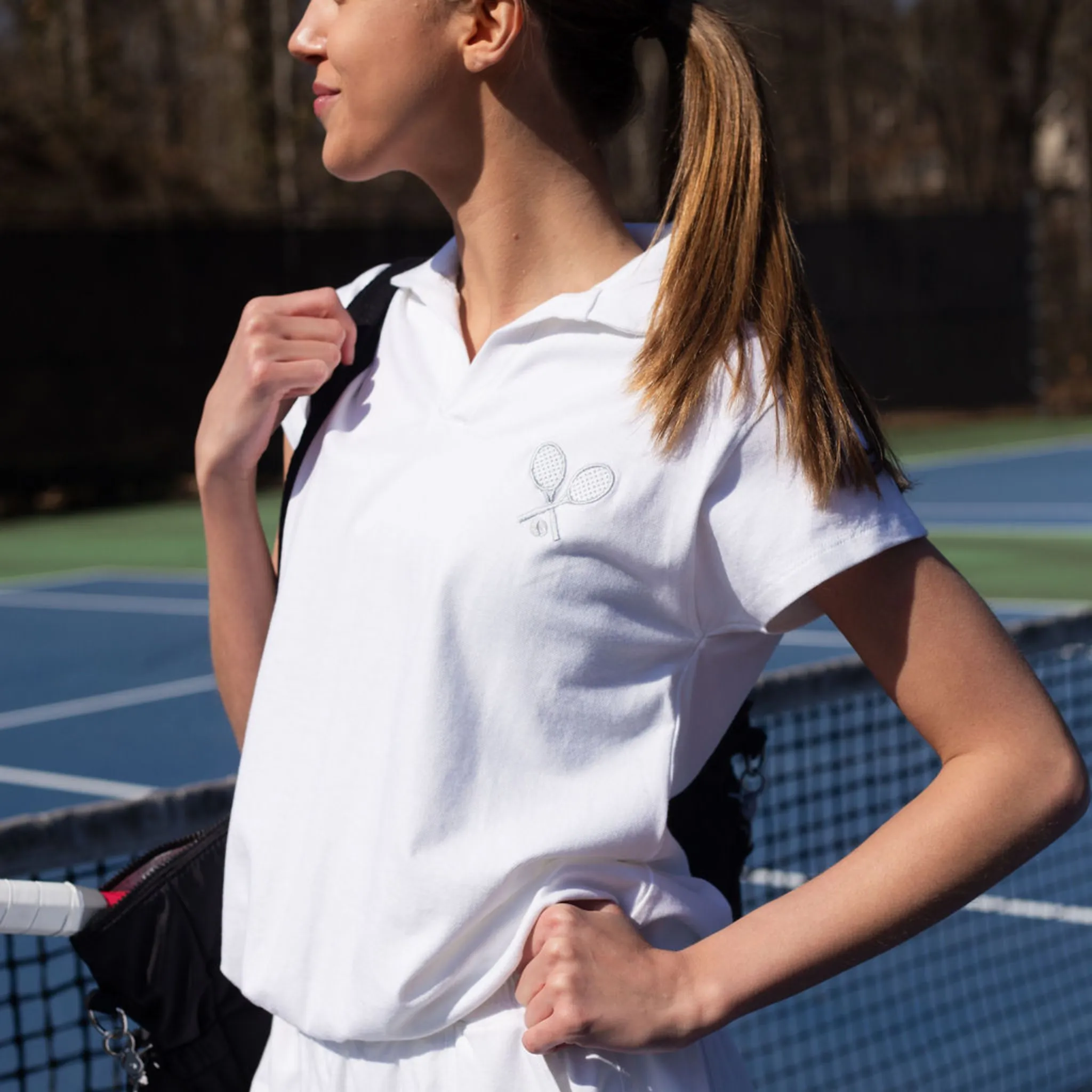 Pique Polo sold by CourtLife