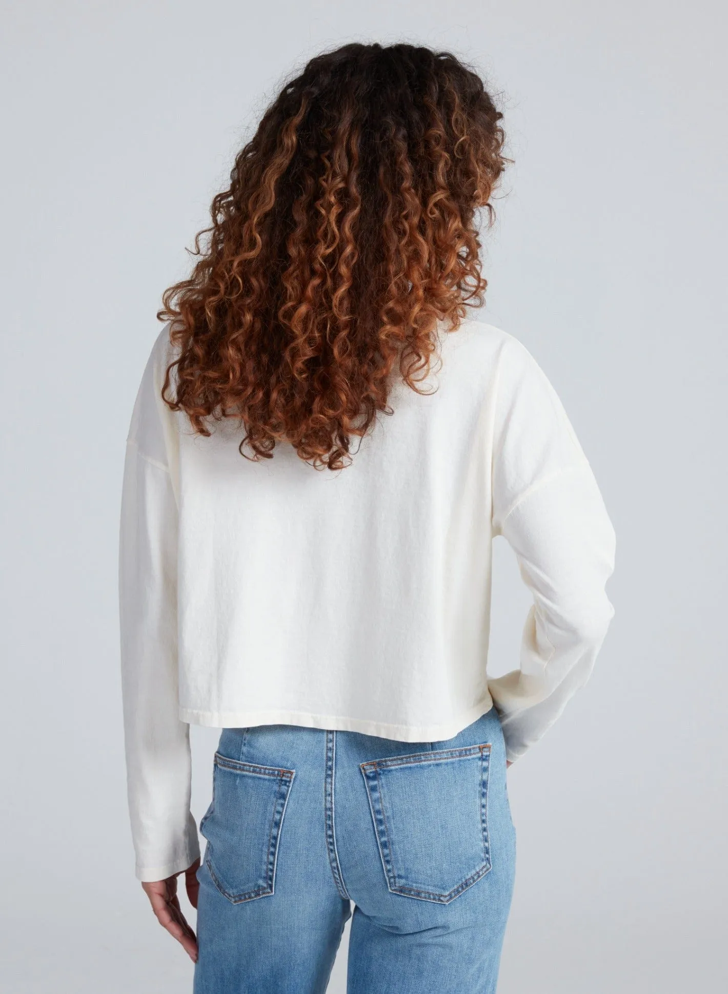 Cropped Long Sleeve sold by ASKK NY product image thumbnail 2