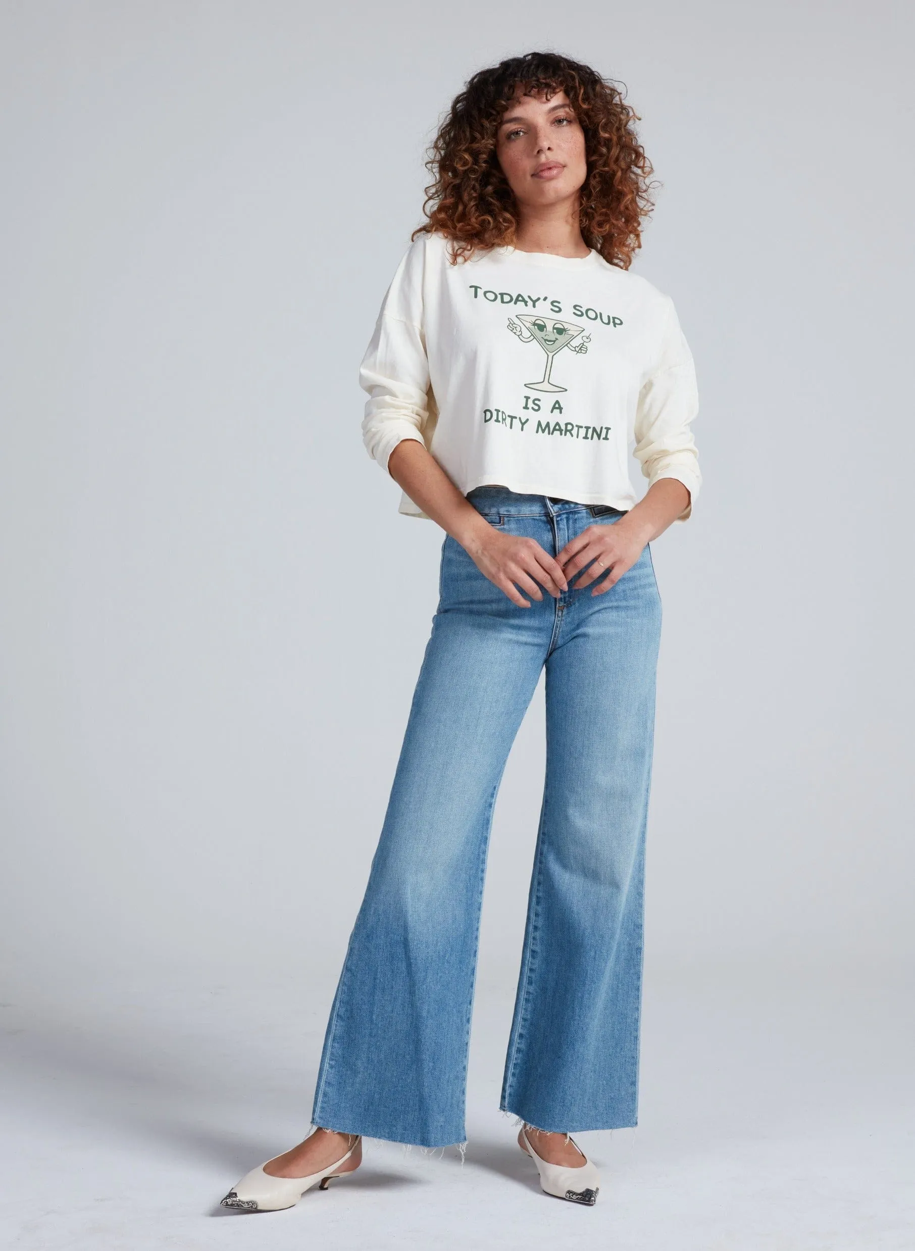 Cropped Long Sleeve sold by ASKK NY product image thumbnail 3