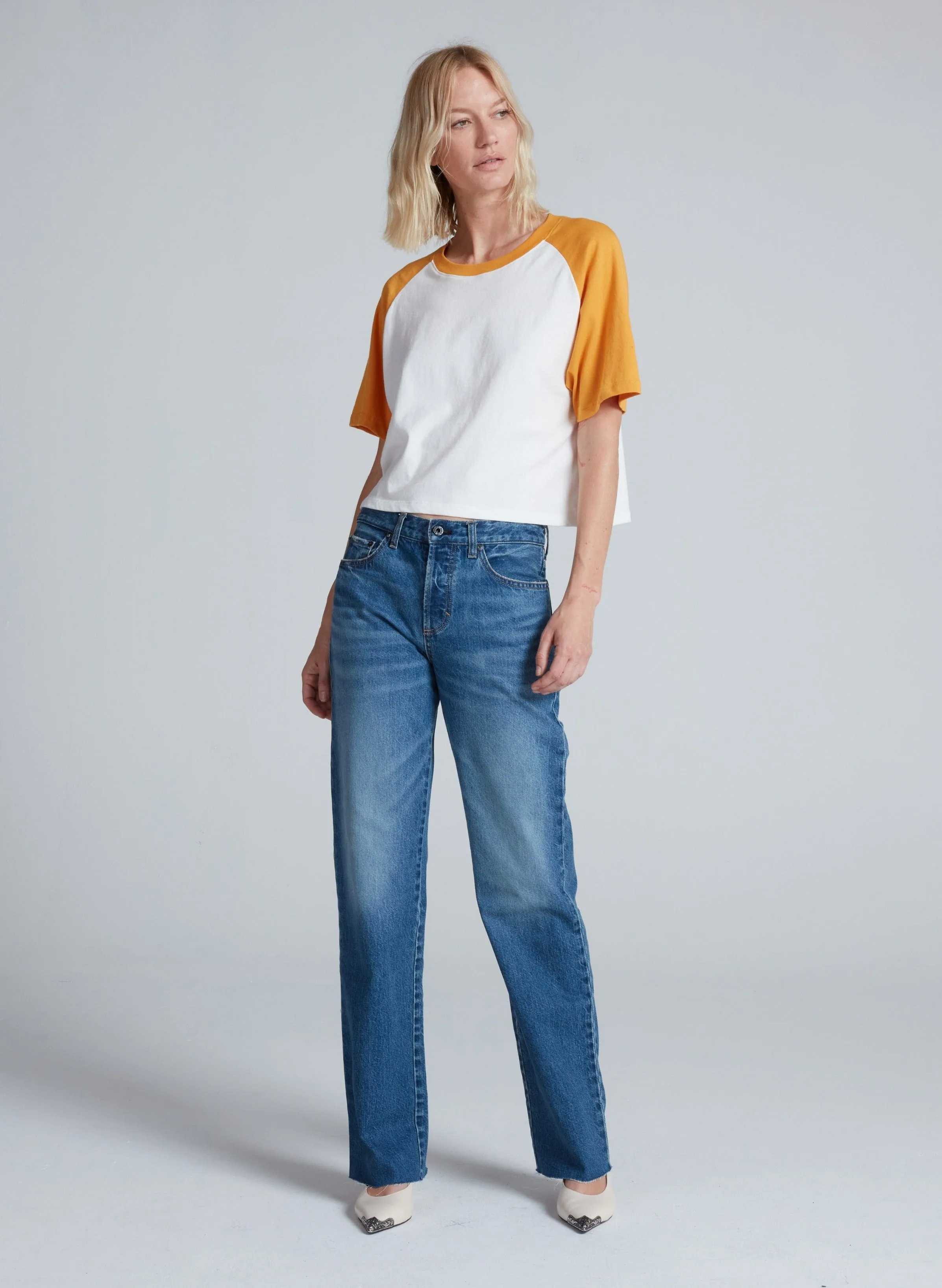 SHORT SLEEVE BASEBALL TEE sold by ASKK NY product image thumbnail 4