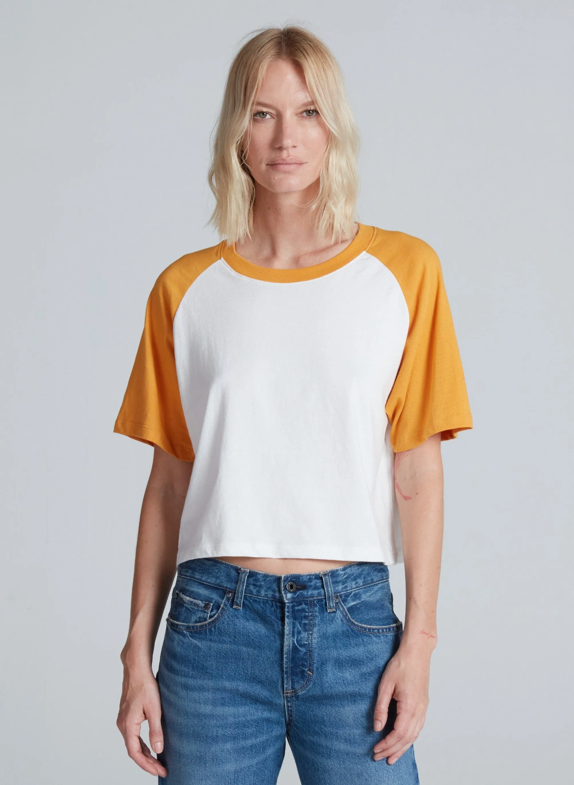SHORT SLEEVE BASEBALL TEE sold by ASKK NY