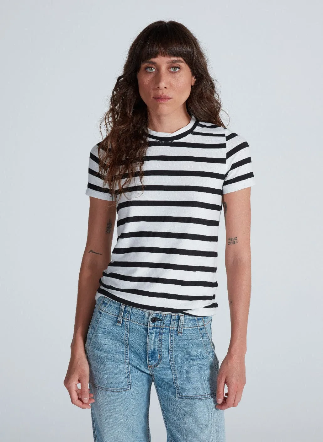 Classic Tee - Stripe sold by ASKK NY product image thumbnail 2