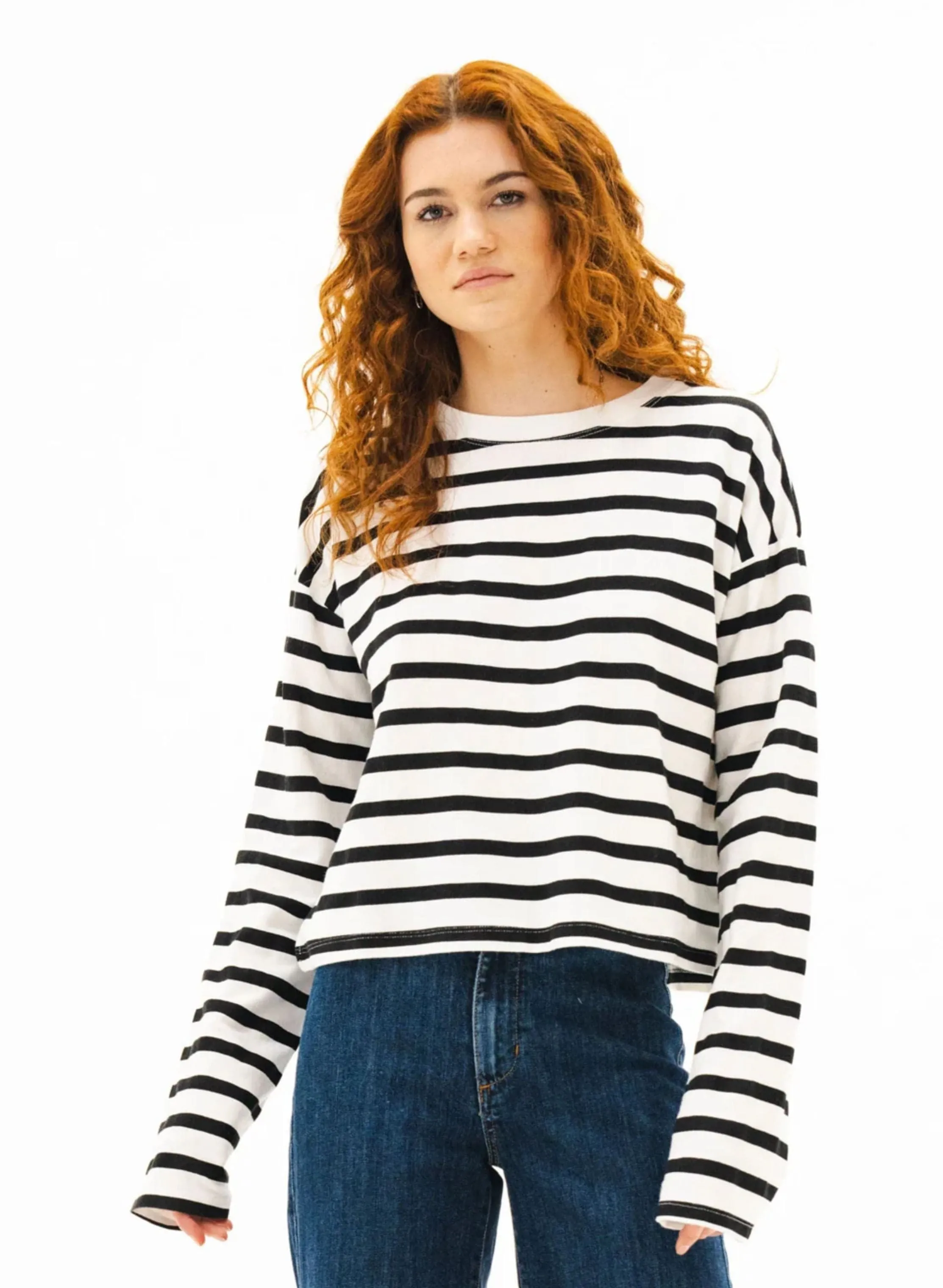 Cropped Long Sleeve sold by ASKK NY product image thumbnail 2