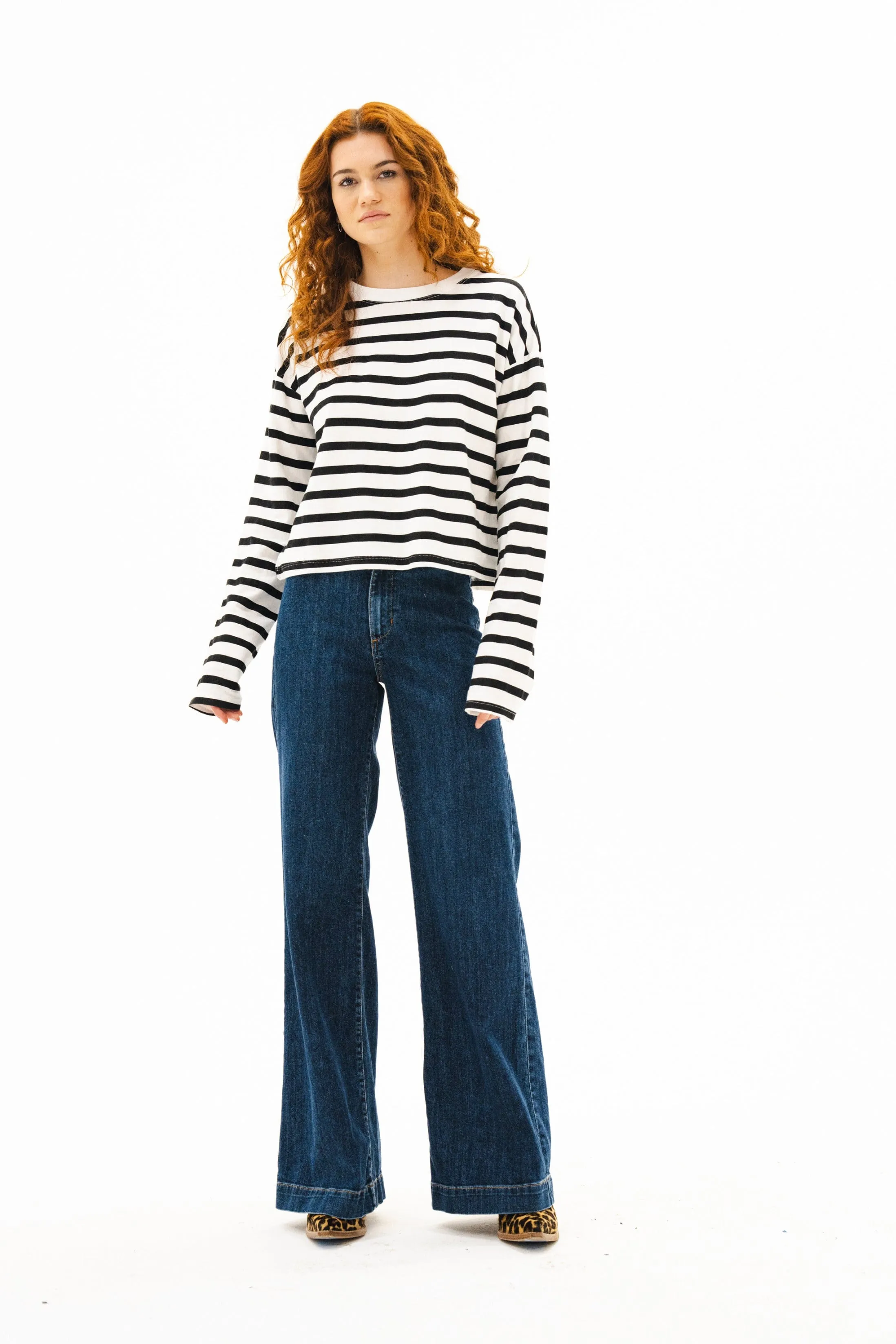 Cropped Long Sleeve sold by ASKK NY product image thumbnail 4