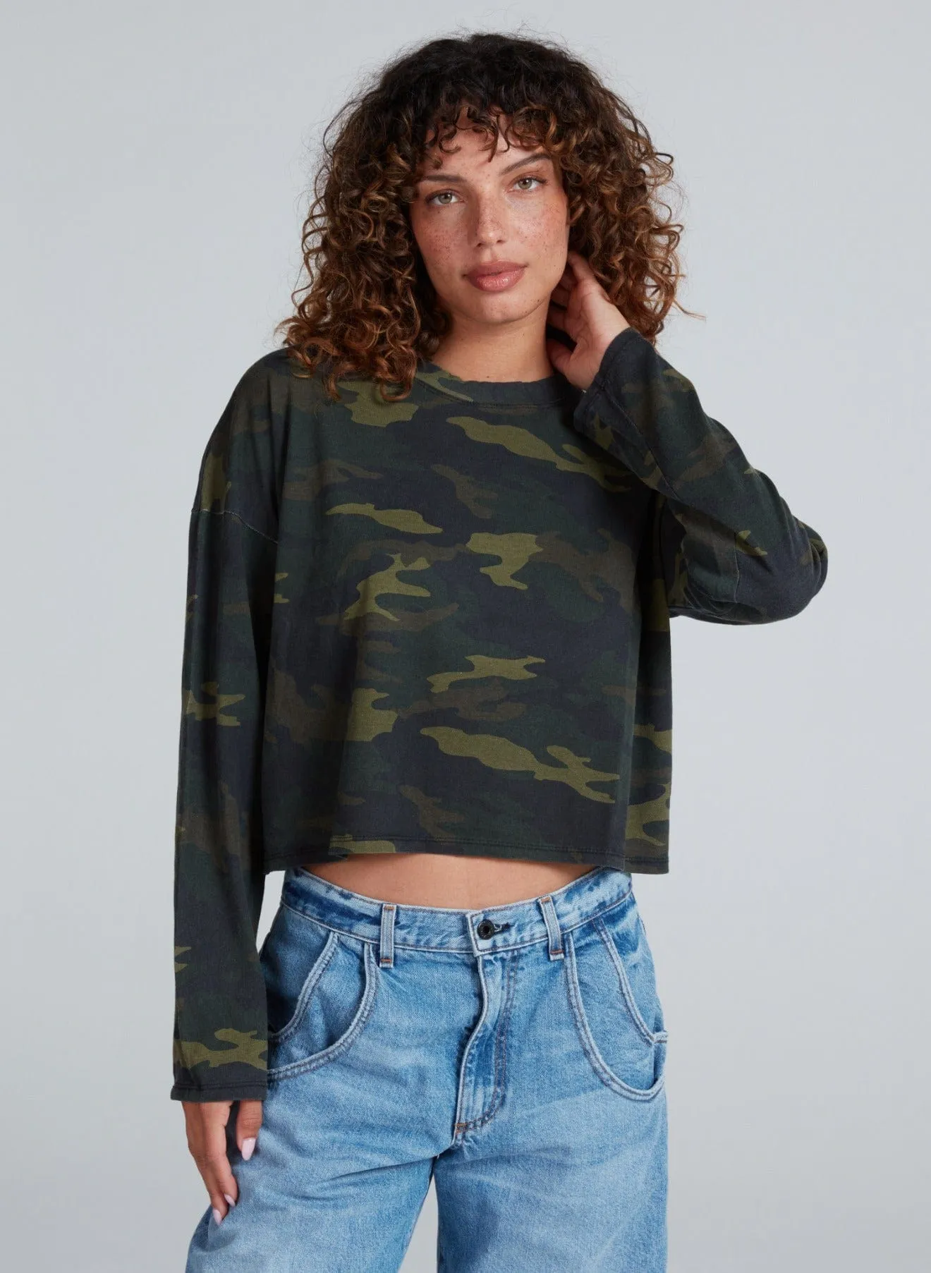 Cropped Long Sleeve sold by ASKK NY product image thumbnail 3