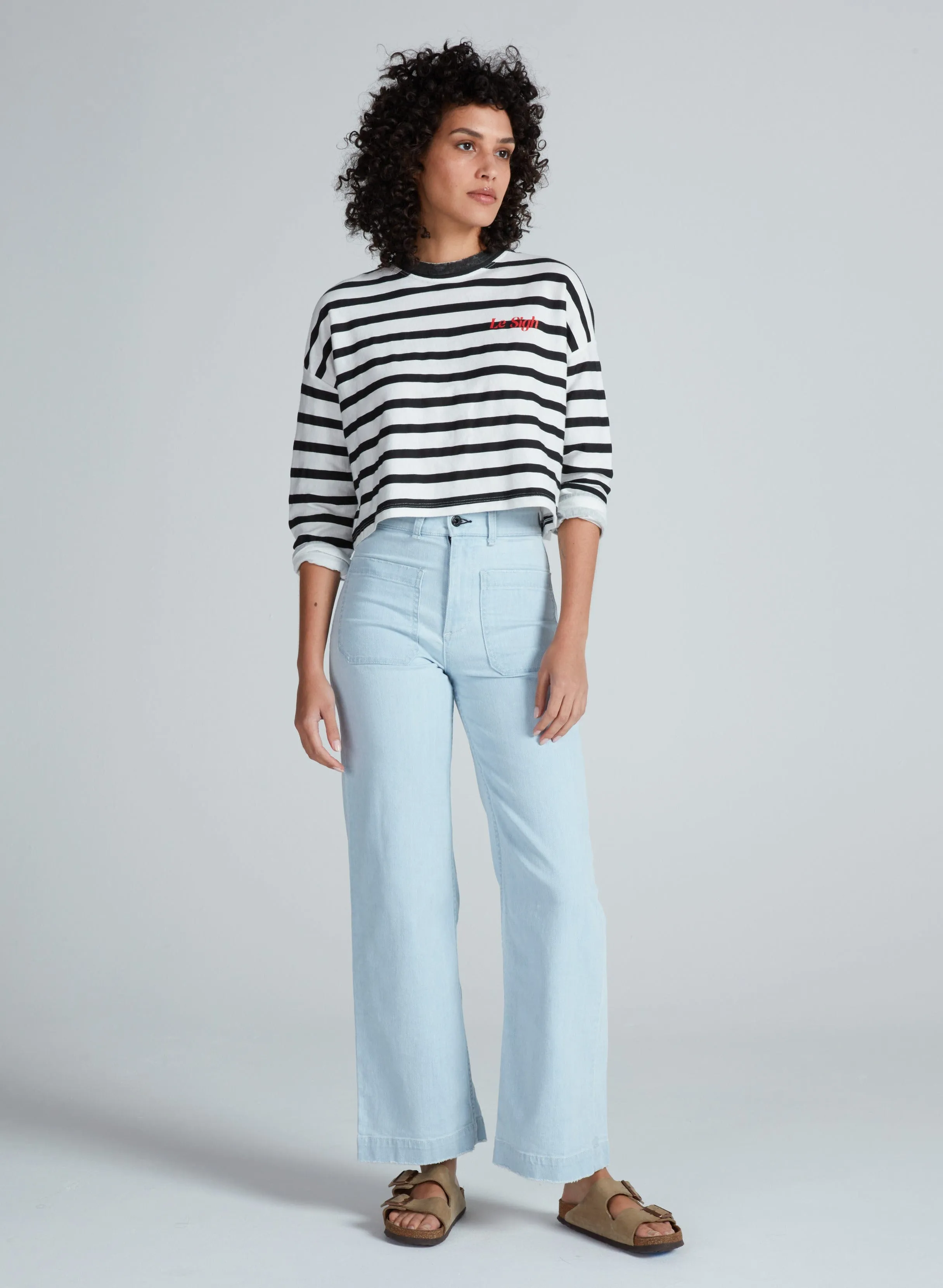 Cropped Long Sleeve sold by ASKK NY product image thumbnail 3