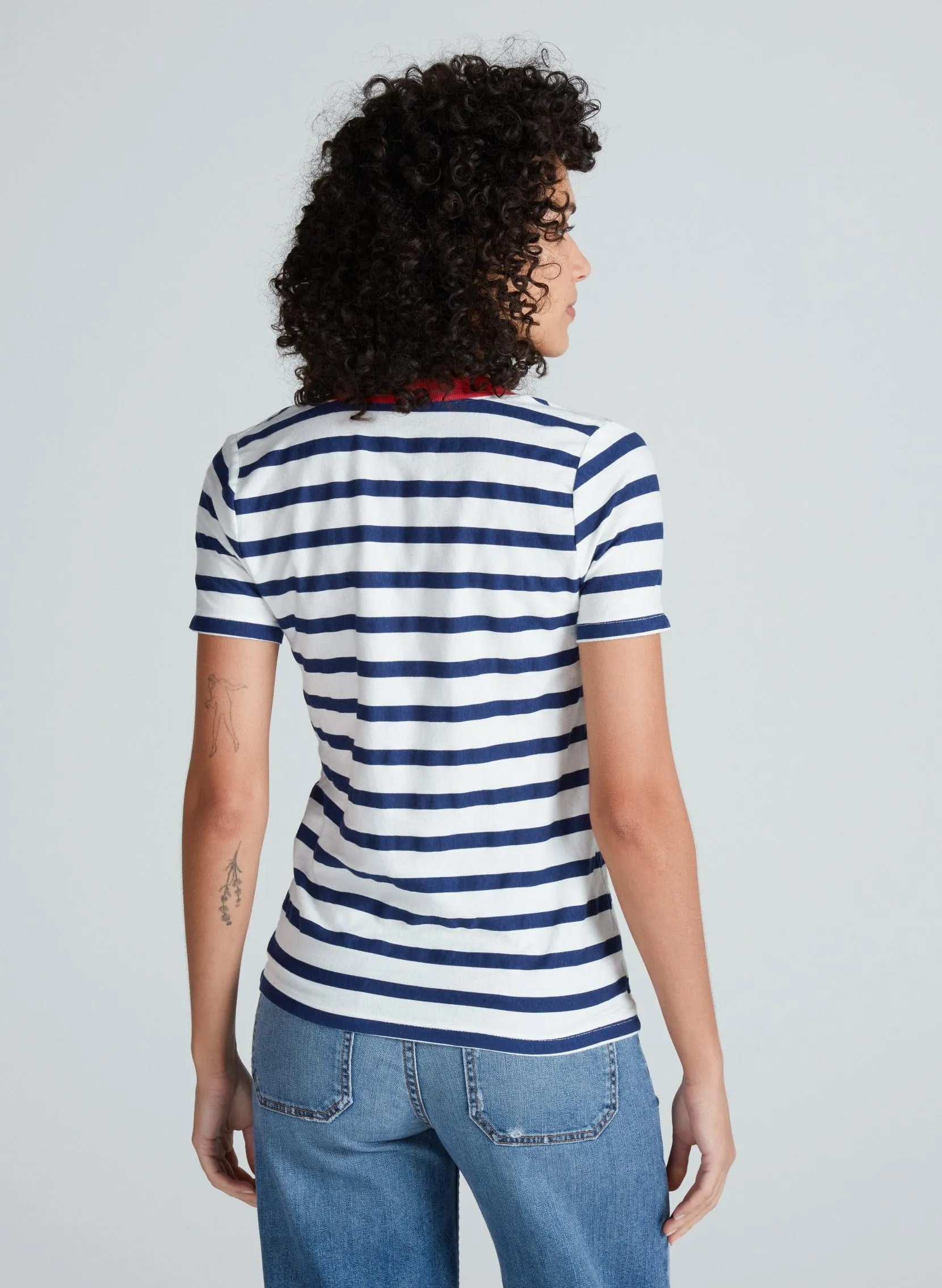 Classic Henley Tee sold by ASKK NY product image thumbnail 2