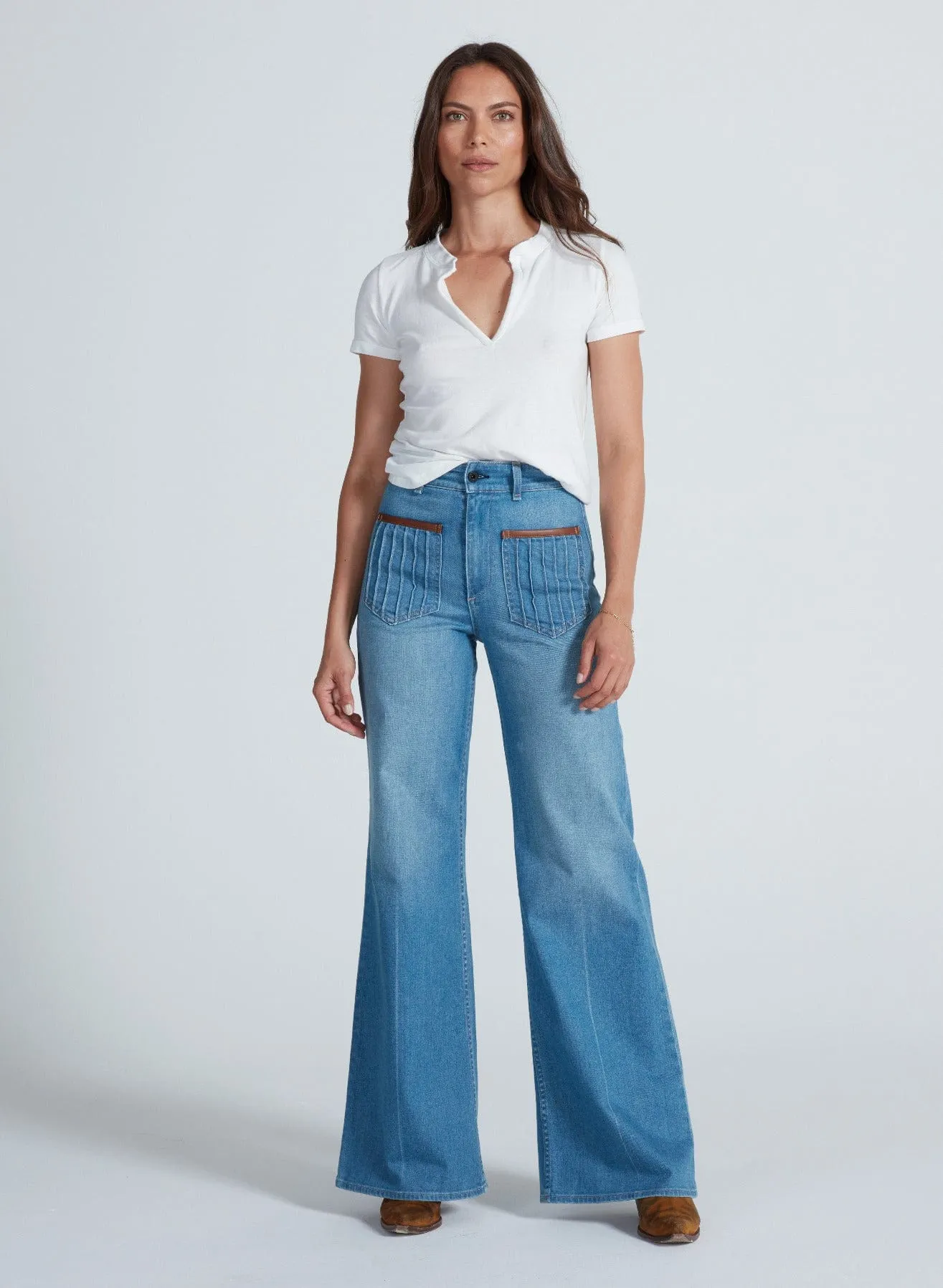 Classic Henley Tee sold by ASKK NY product image thumbnail 3