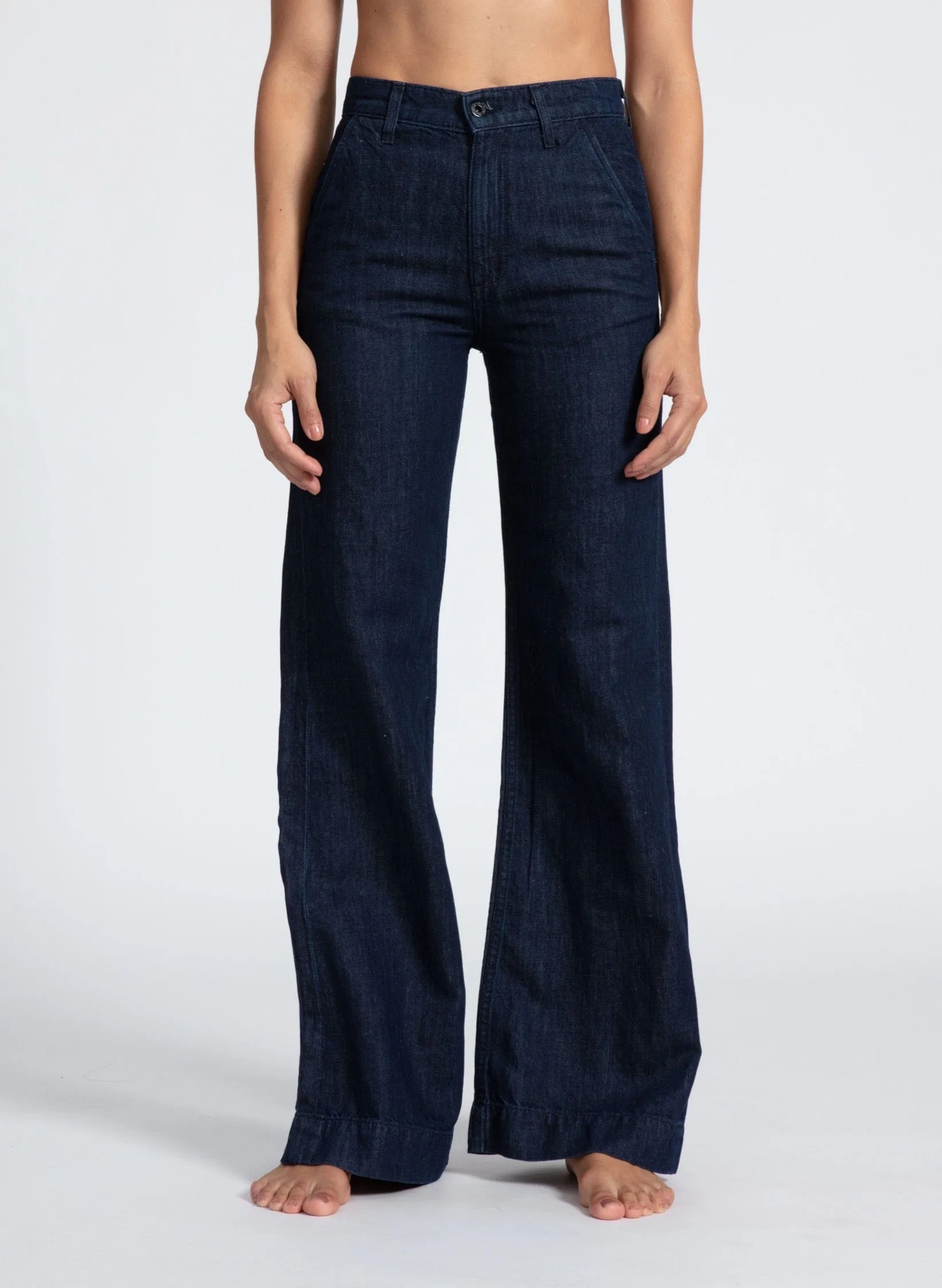 DENIM TROUSER sold by ASKK NY product image thumbnail 2
