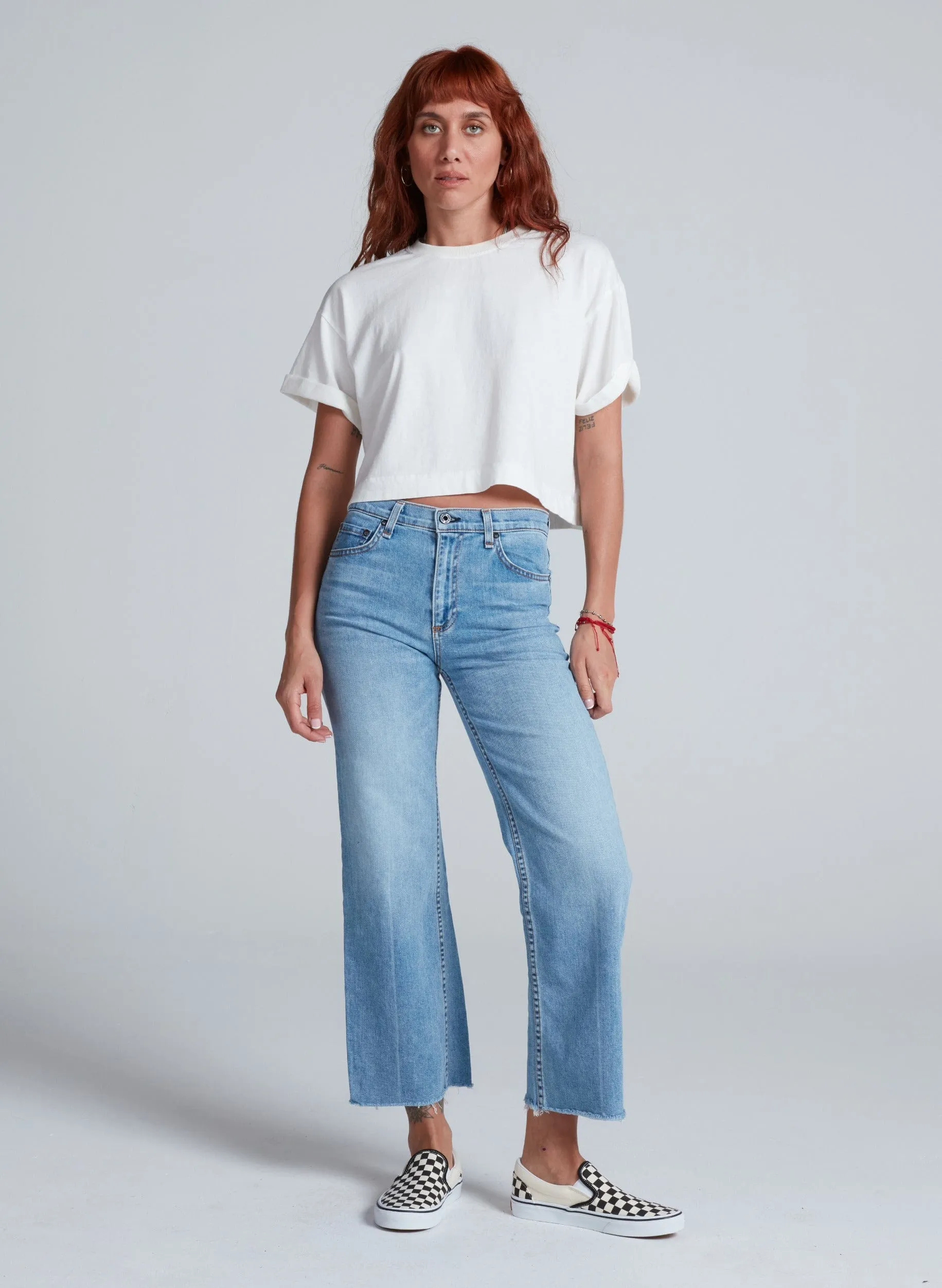 Crop Wide Leg sold by ASKK NY