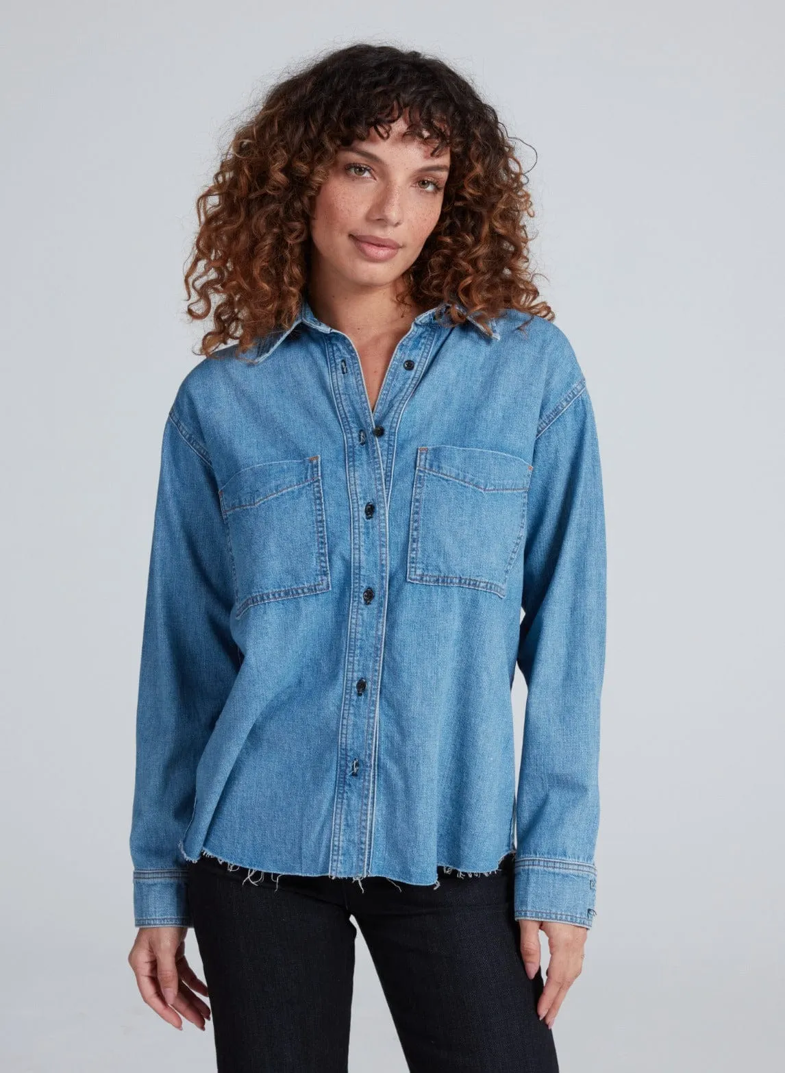Oversized Denim Shirt sold by ASKK NY