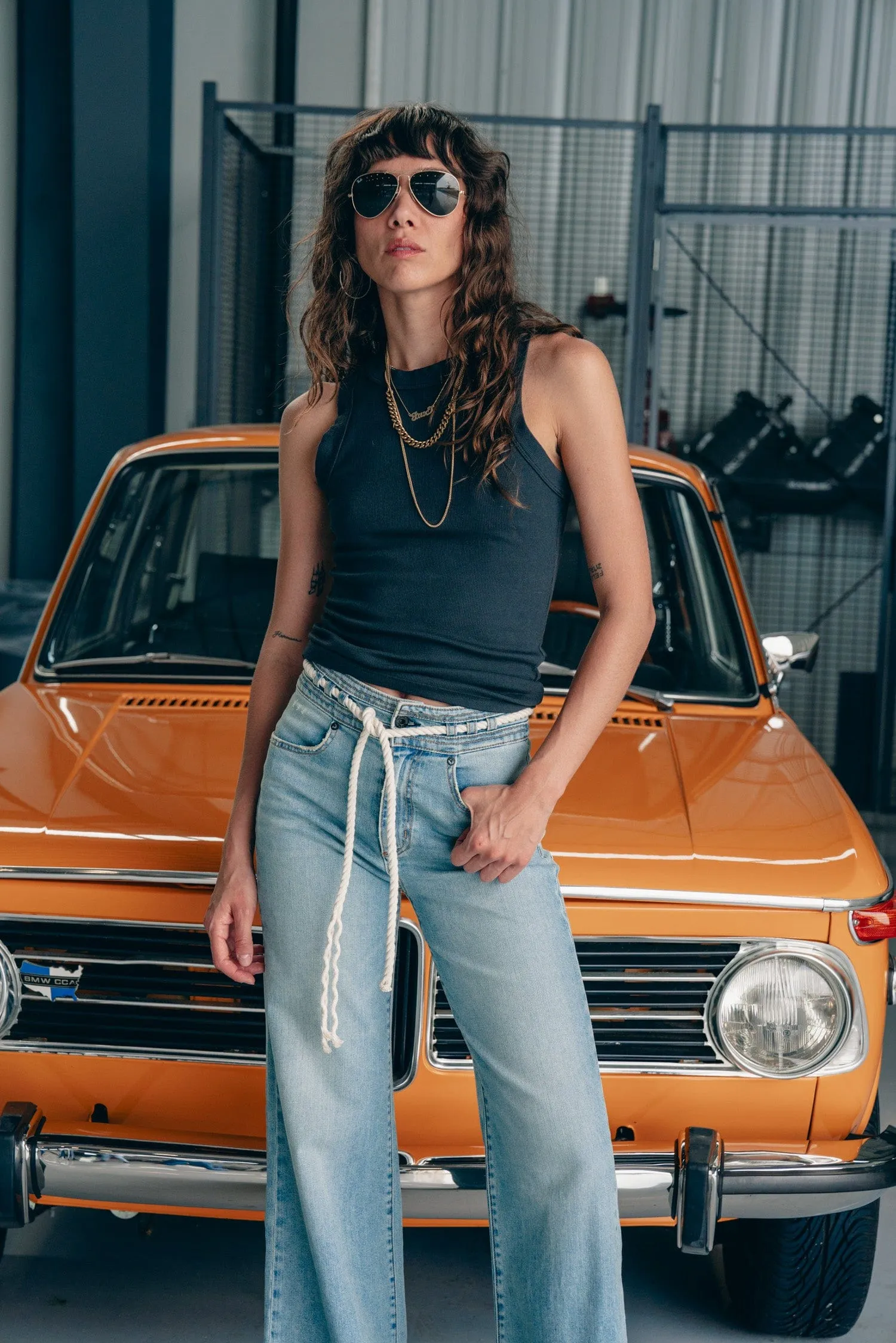 Rib Tank Top sold by ASKK NY product image thumbnail 4