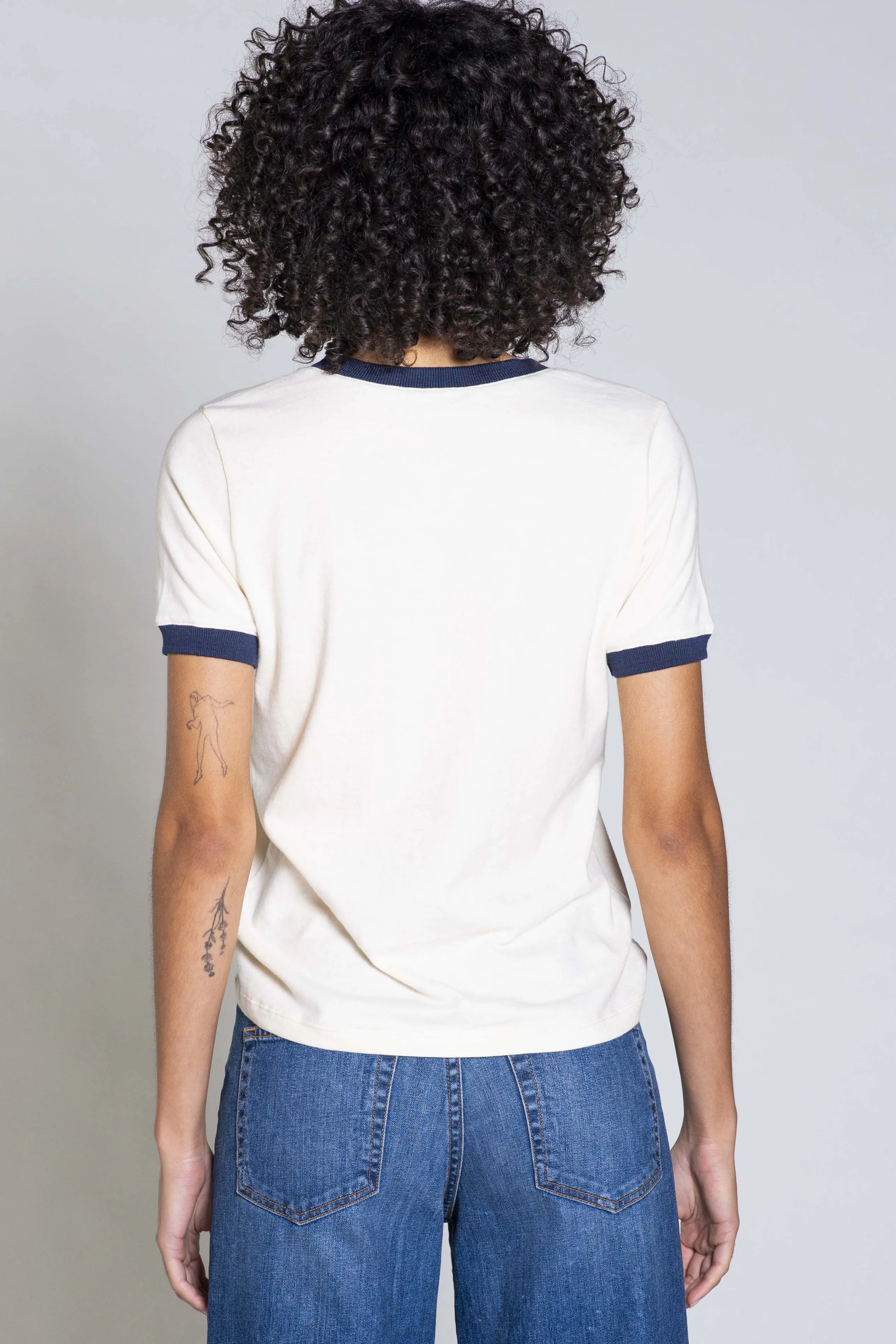 Classic Ringer Tee sold by ASKK NY product image thumbnail 3