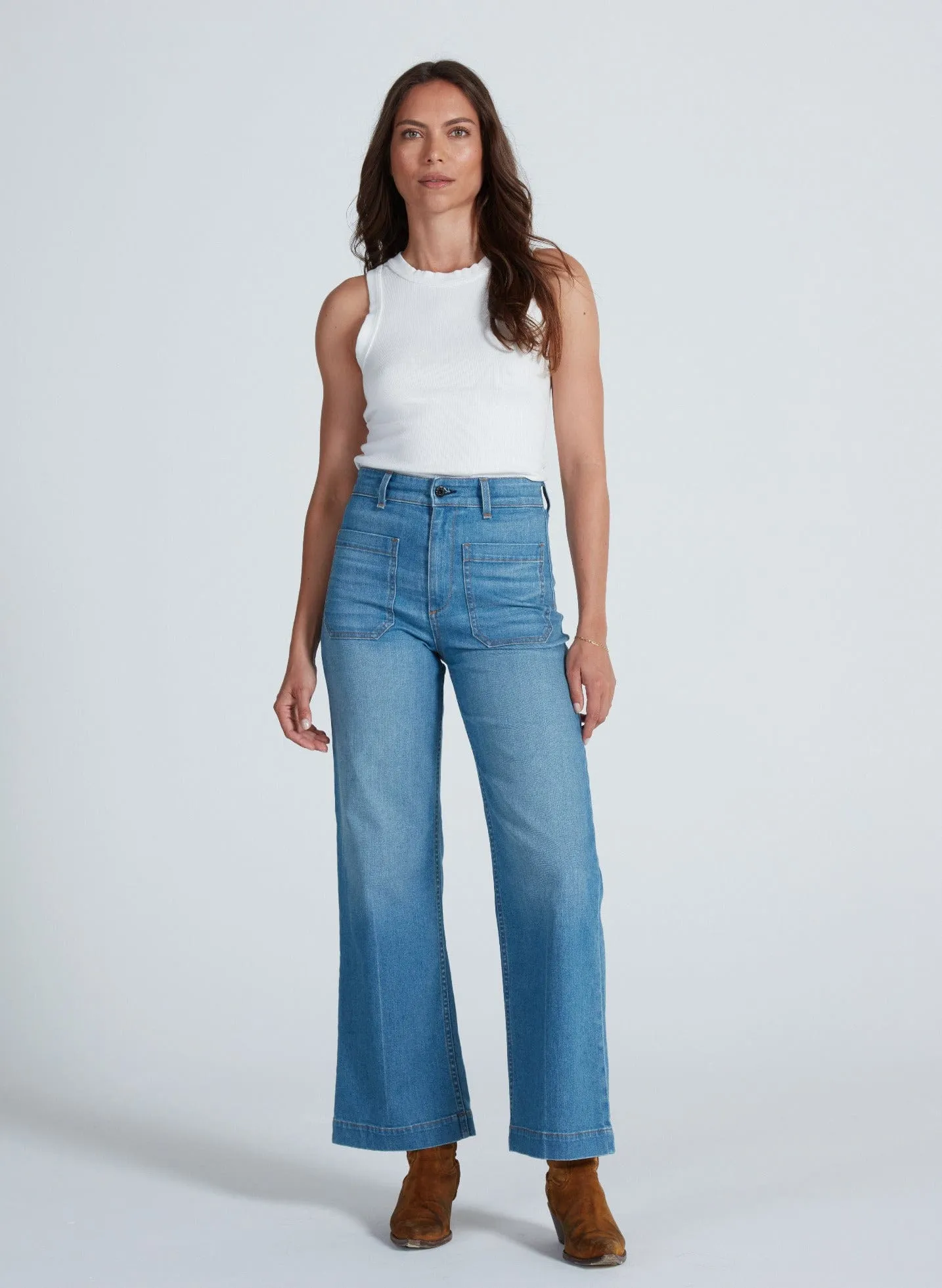 Rib Tank Top sold by ASKK NY product image thumbnail 3