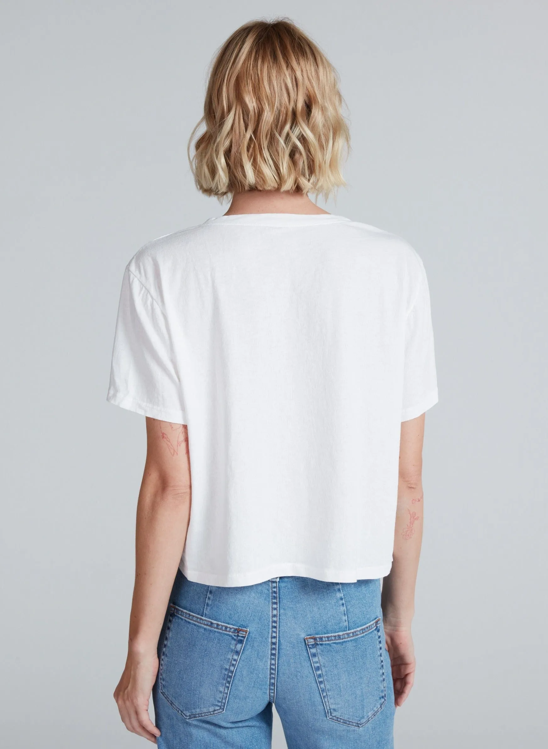 SHRUNKEN V TEE sold by ASKK NY product image thumbnail 2