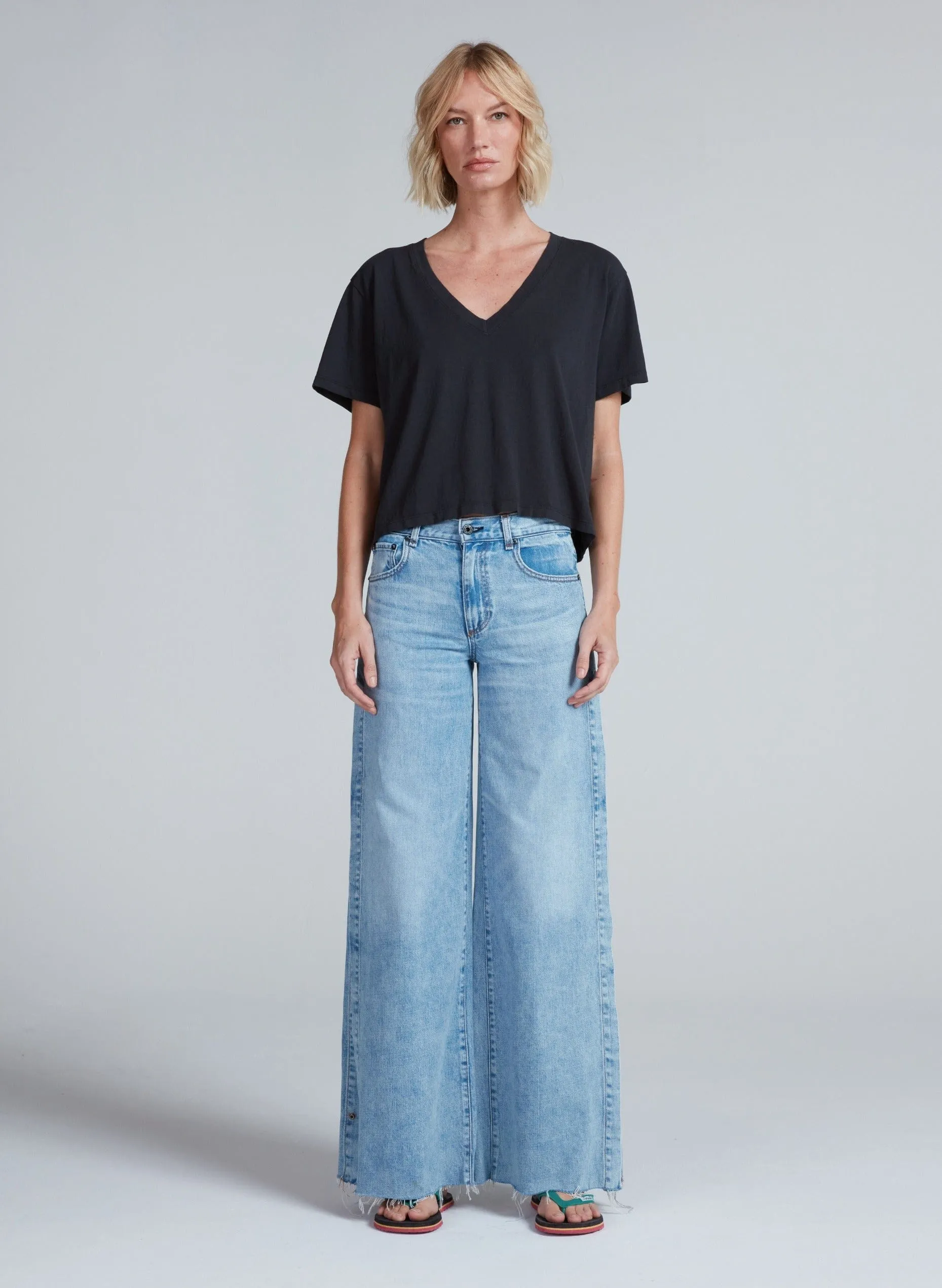 SHRUNKEN V TEE sold by ASKK NY product image thumbnail 3