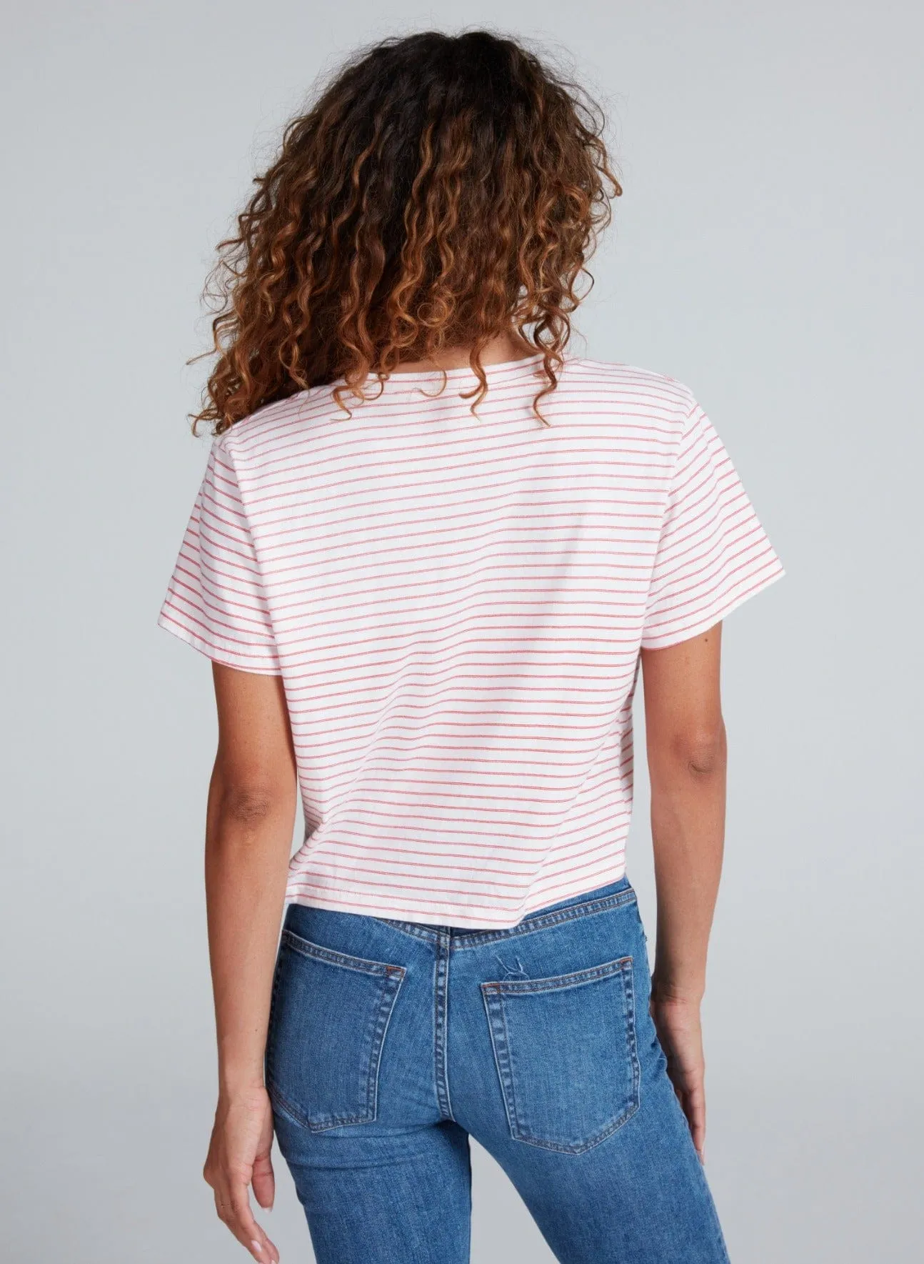 SHRUNKEN V TEE sold by ASKK NY product image thumbnail 2